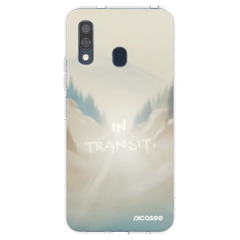 Picasee átlátszó szilikon tok az alábbi mobiltelefonokra Samsung Galaxy A40 A405F - IN TRANSIT