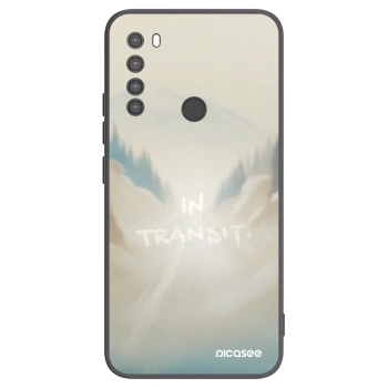 Picasee fekete szilikon tok az alábbi mobiltelefonokra Xiaomi Redmi Note 8 - IN TRANSIT