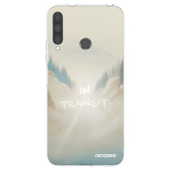 Picasee átlátszó szilikon tok az alábbi mobiltelefonokra Huawei P40 Lite E - IN TRANSIT
