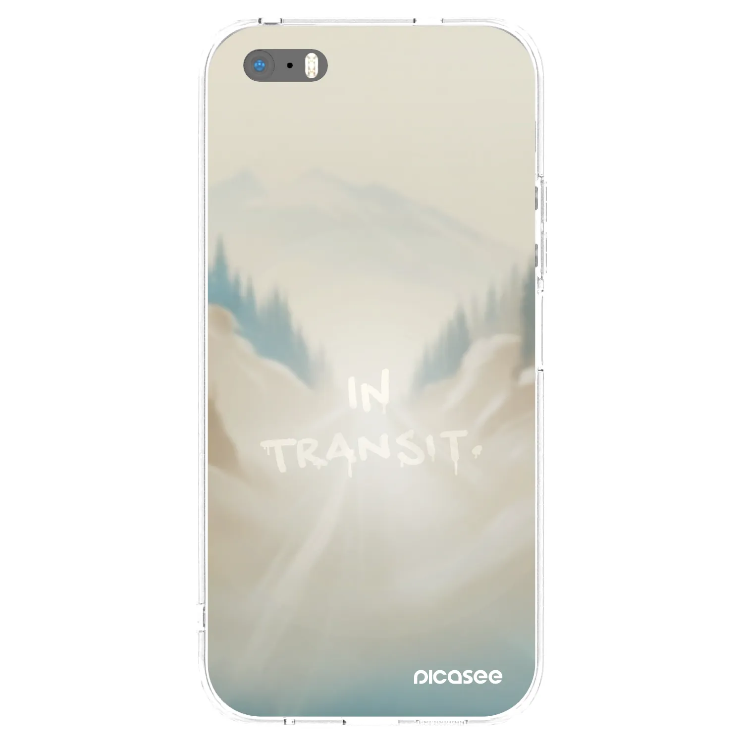 Picasee átlátszó szilikon tok az alábbi mobiltelefonokra Apple iPhone 6 Plus/6S Plus - IN TRANSIT