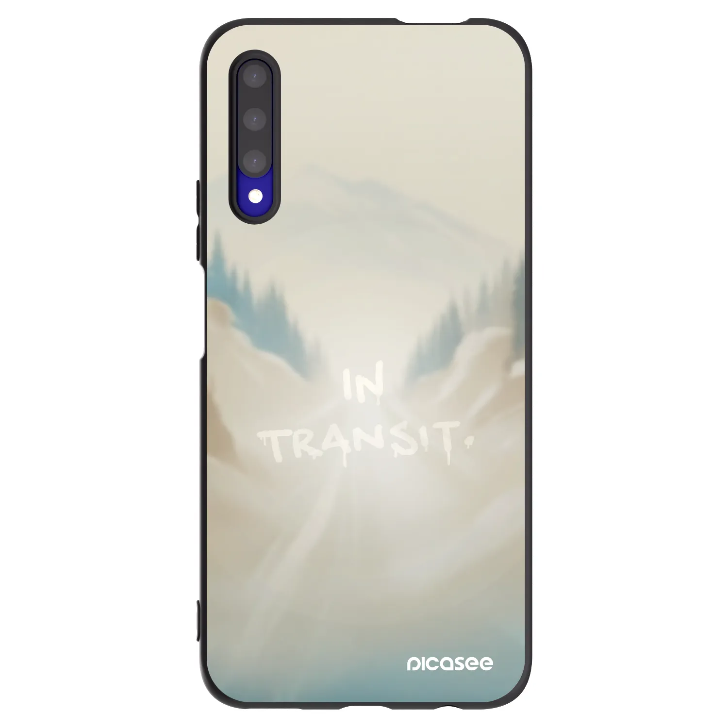 Picasee fekete szilikon tok az alábbi mobiltelefonokra Honor 9X Pro - IN TRANSIT