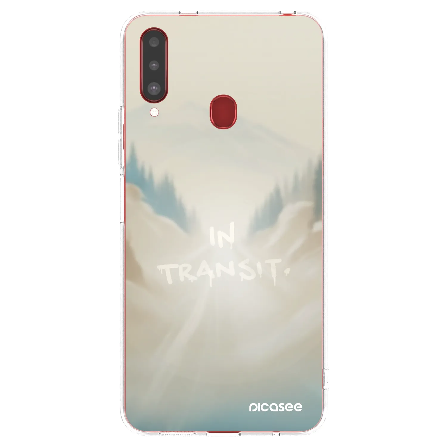 Picasee átlátszó szilikon tok az alábbi mobiltelefonokra Samsung Galaxy A20s - IN TRANSIT