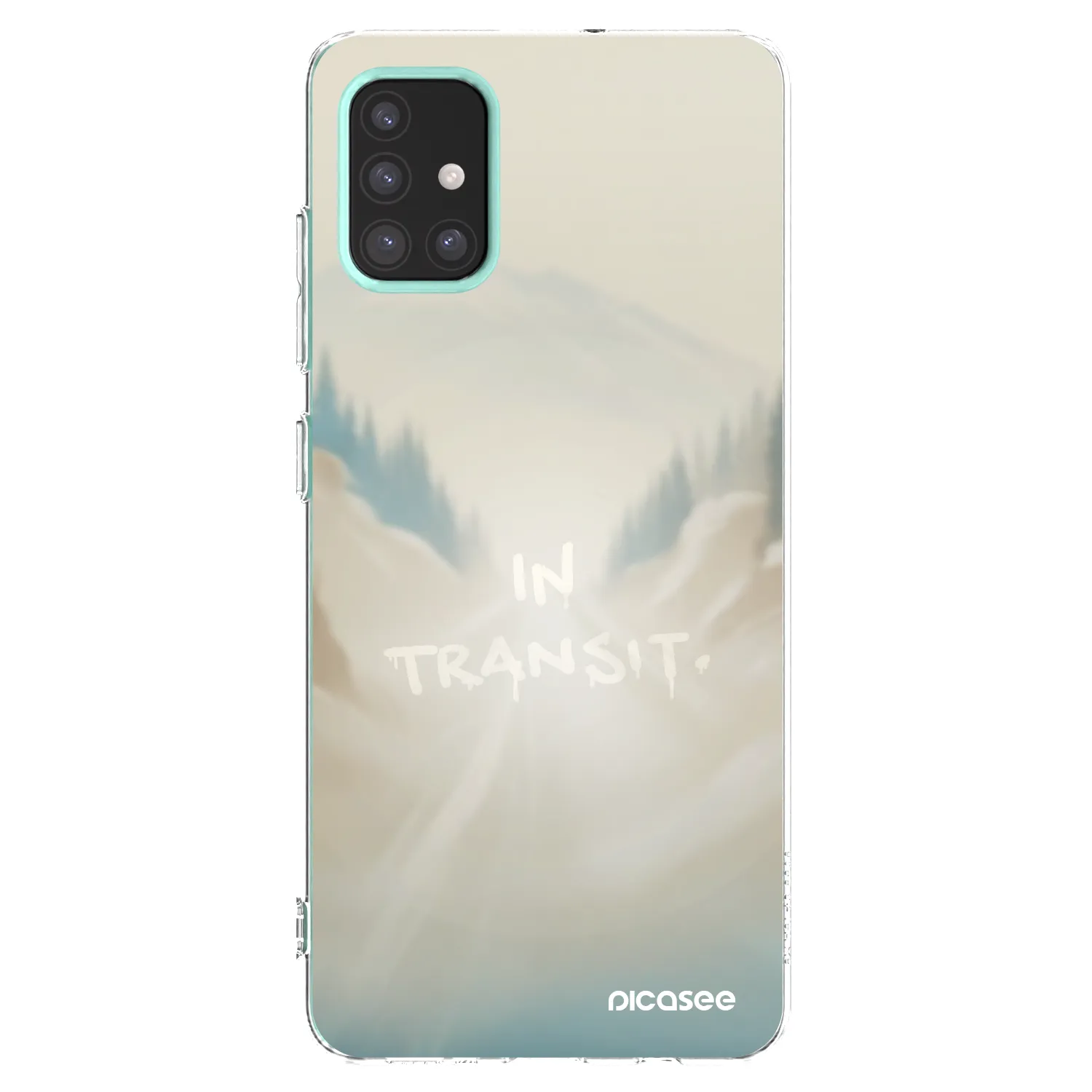 Picasee átlátszó szilikon tok az alábbi mobiltelefonokra Samsung Galaxy M31s - IN TRANSIT