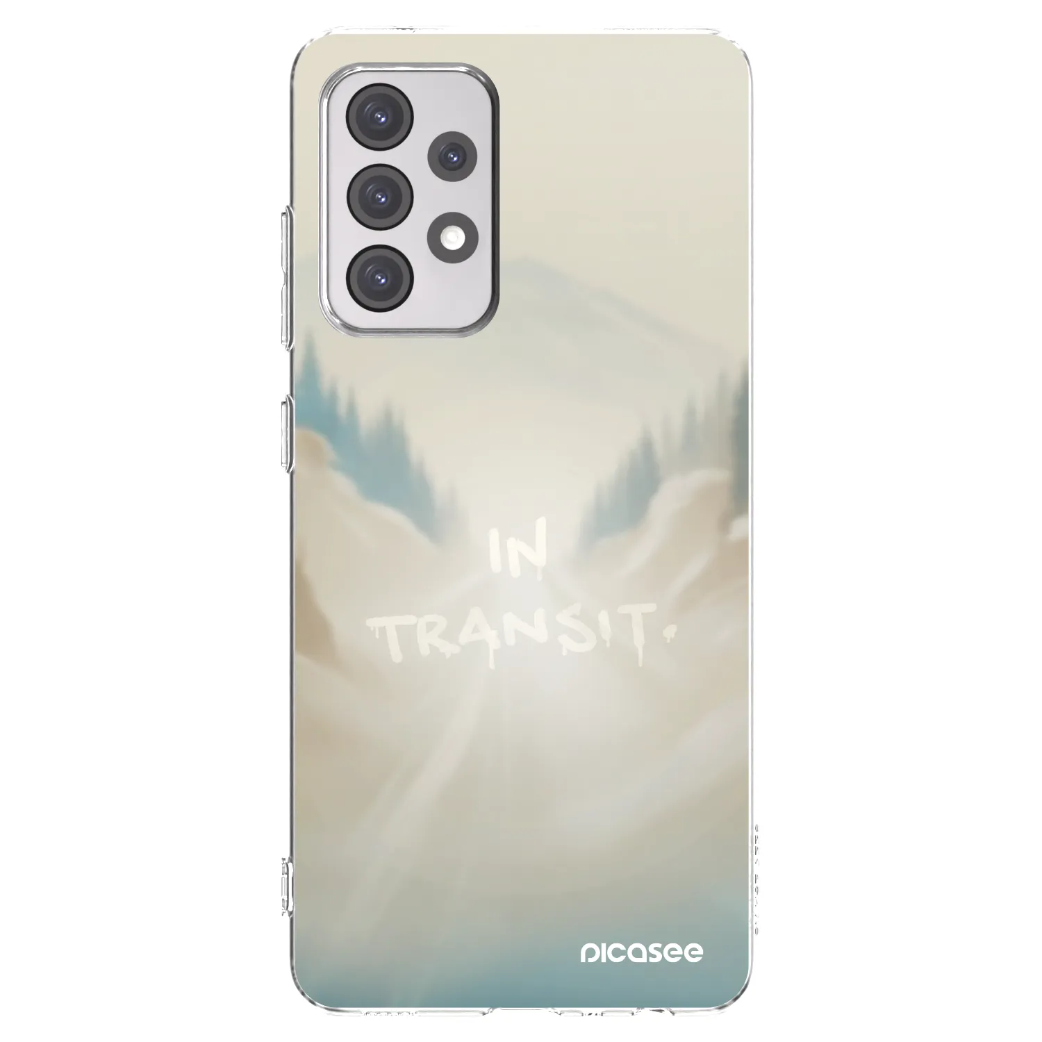 Picasee átlátszó szilikon tok az alábbi mobiltelefonokra Samsung Galaxy A52 5G A525F - IN TRANSIT