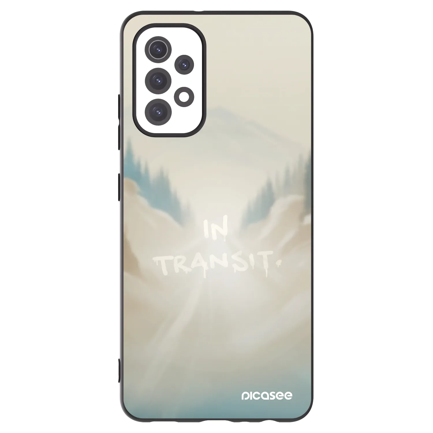Picasee fekete szilikon tok az alábbi mobiltelefonokra Samsung Galaxy A32 5G A326B - IN TRANSIT