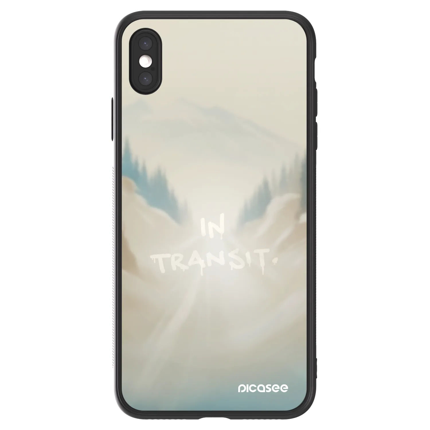 Picasee ULTIMATE CASE Apple iPhone XS Max - készülékre - IN TRANSIT