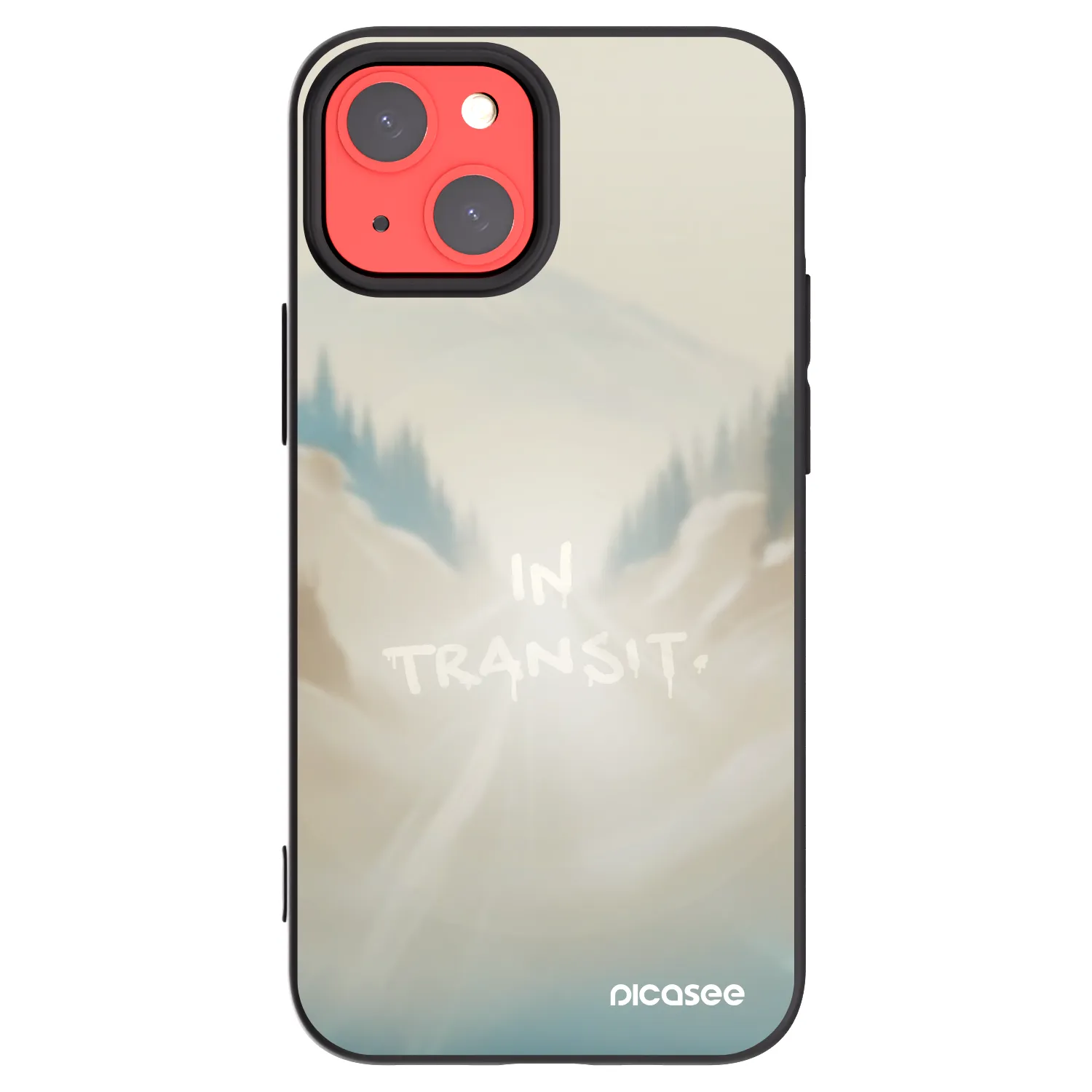 Picasee fekete szilikon tok az alábbi mobiltelefonokra Apple iPhone 13 mini - IN TRANSIT