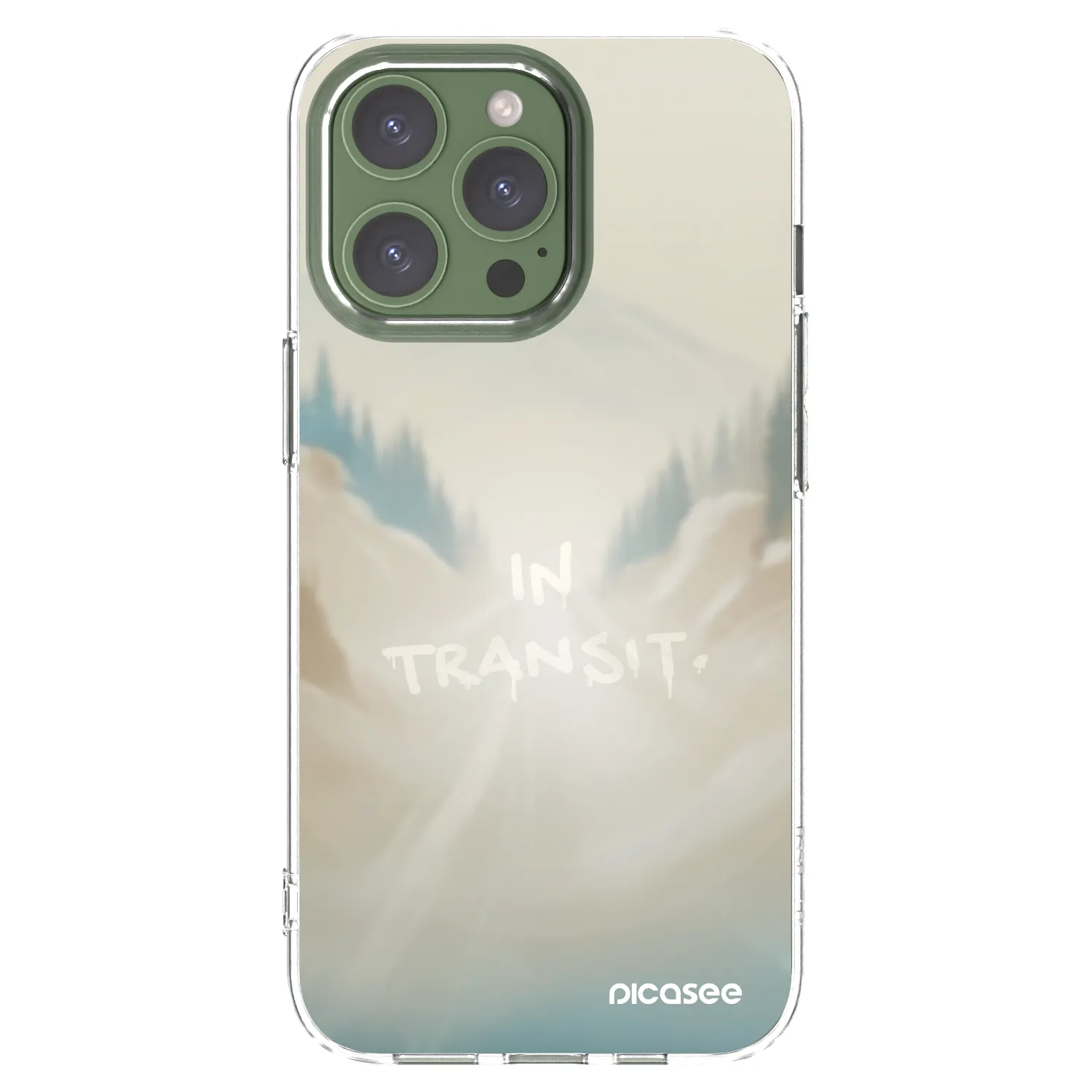 Picasee átlátszó szilikon tok az alábbi mobiltelefonokra Apple iPhone 13 Pro - IN TRANSIT