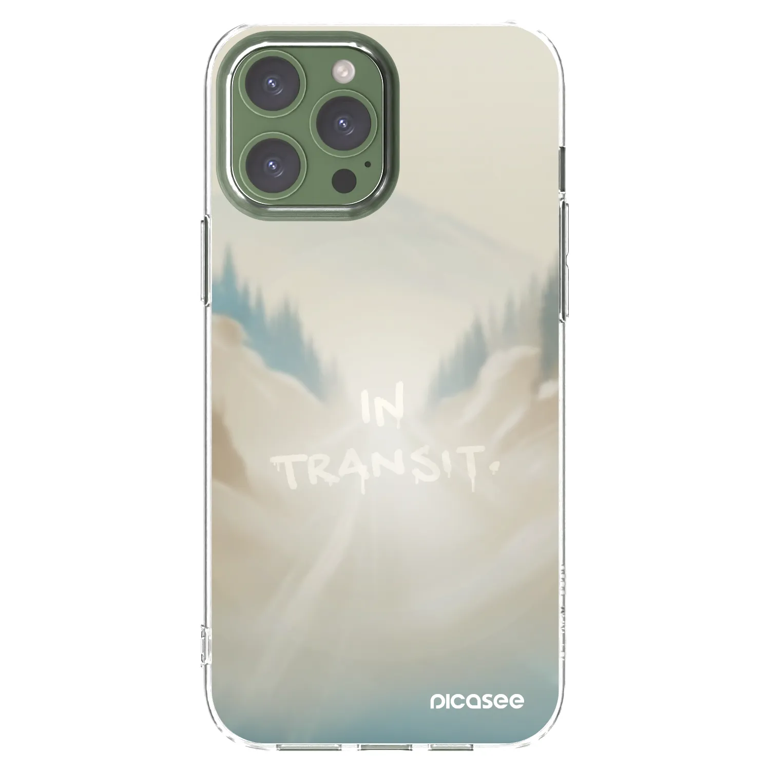Picasee átlátszó szilikon tok az alábbi mobiltelefonokra Apple iPhone 13 Pro Max - IN TRANSIT