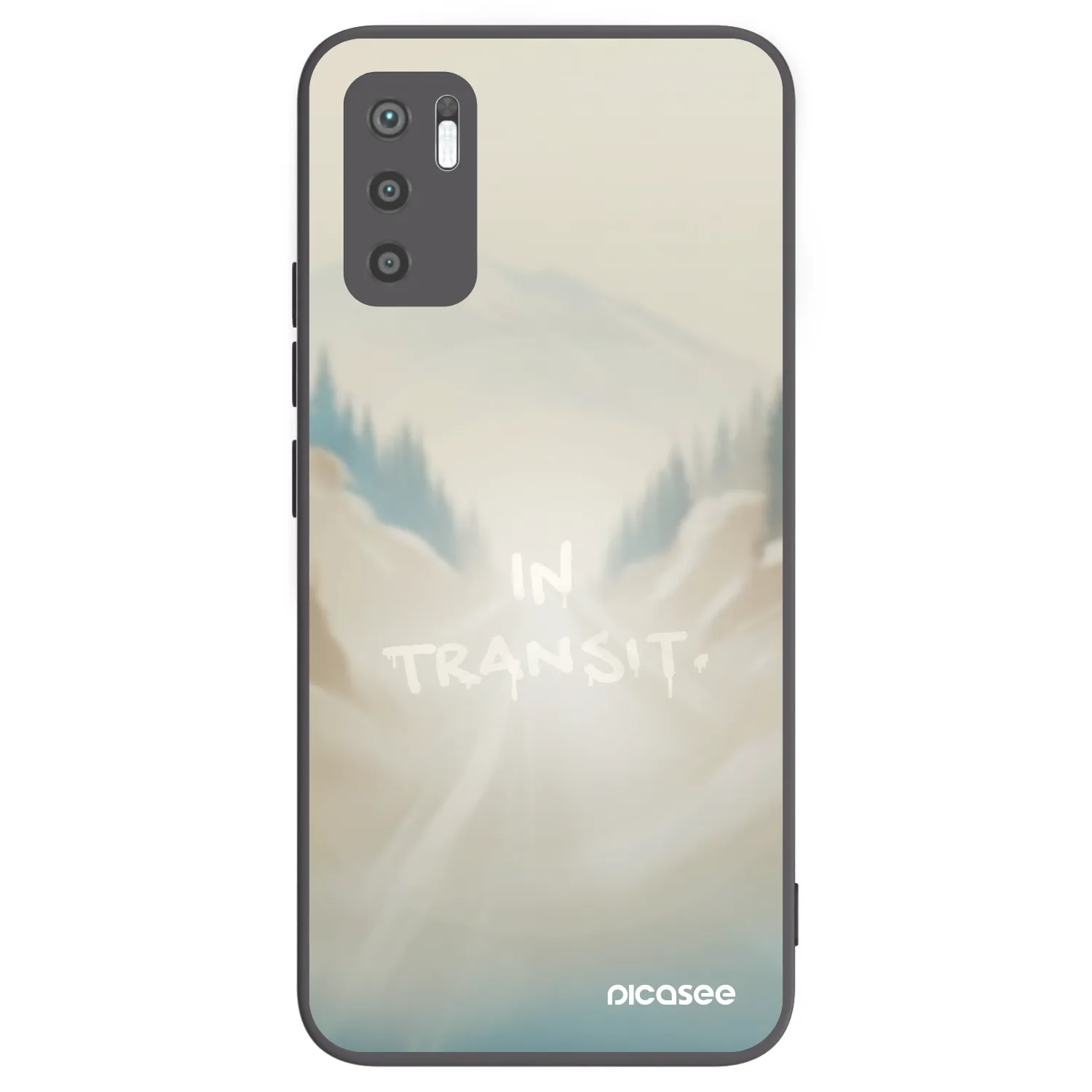 Picasee fekete szilikon tok az alábbi mobiltelefonokra Xiaomi Redmi Note 10 5G - IN TRANSIT