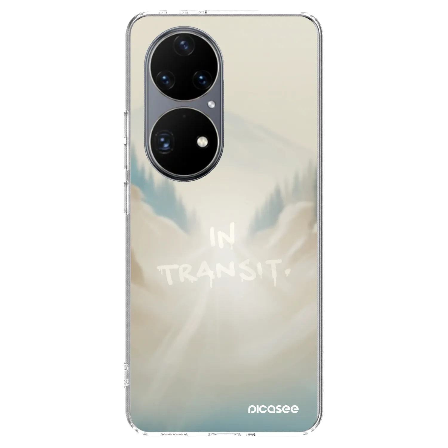 Picasee átlátszó szilikon tok az alábbi mobiltelefonokra Huawei P50 - IN TRANSIT