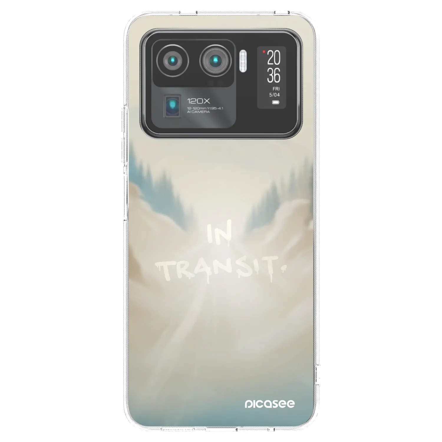 Picasee átlátszó szilikon tok az alábbi mobiltelefonokra Xiaomi Mi 11 Ultra - IN TRANSIT