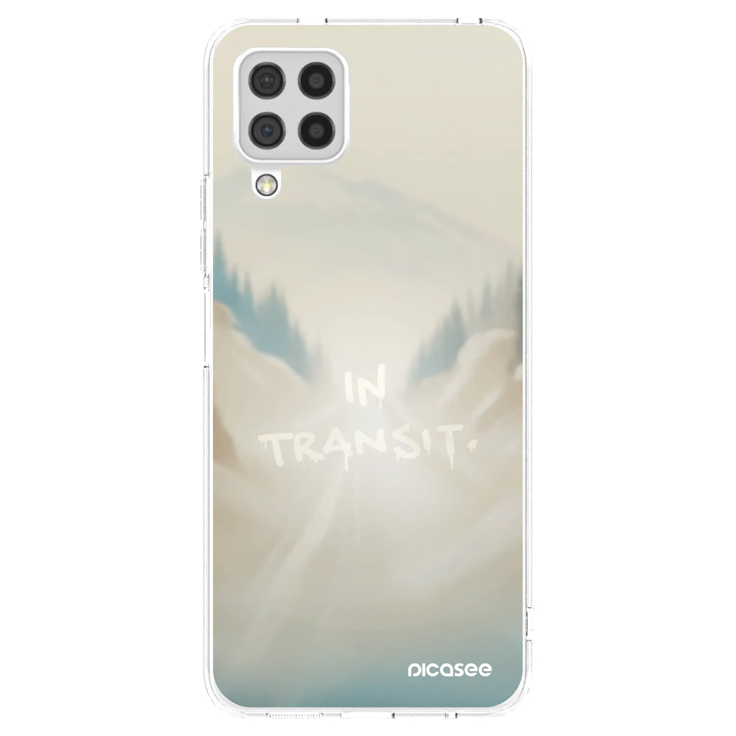 Picasee átlátszó szilikon tok az alábbi mobiltelefonokra Samsung Galaxy A22 A225F 4G - IN TRANSIT
