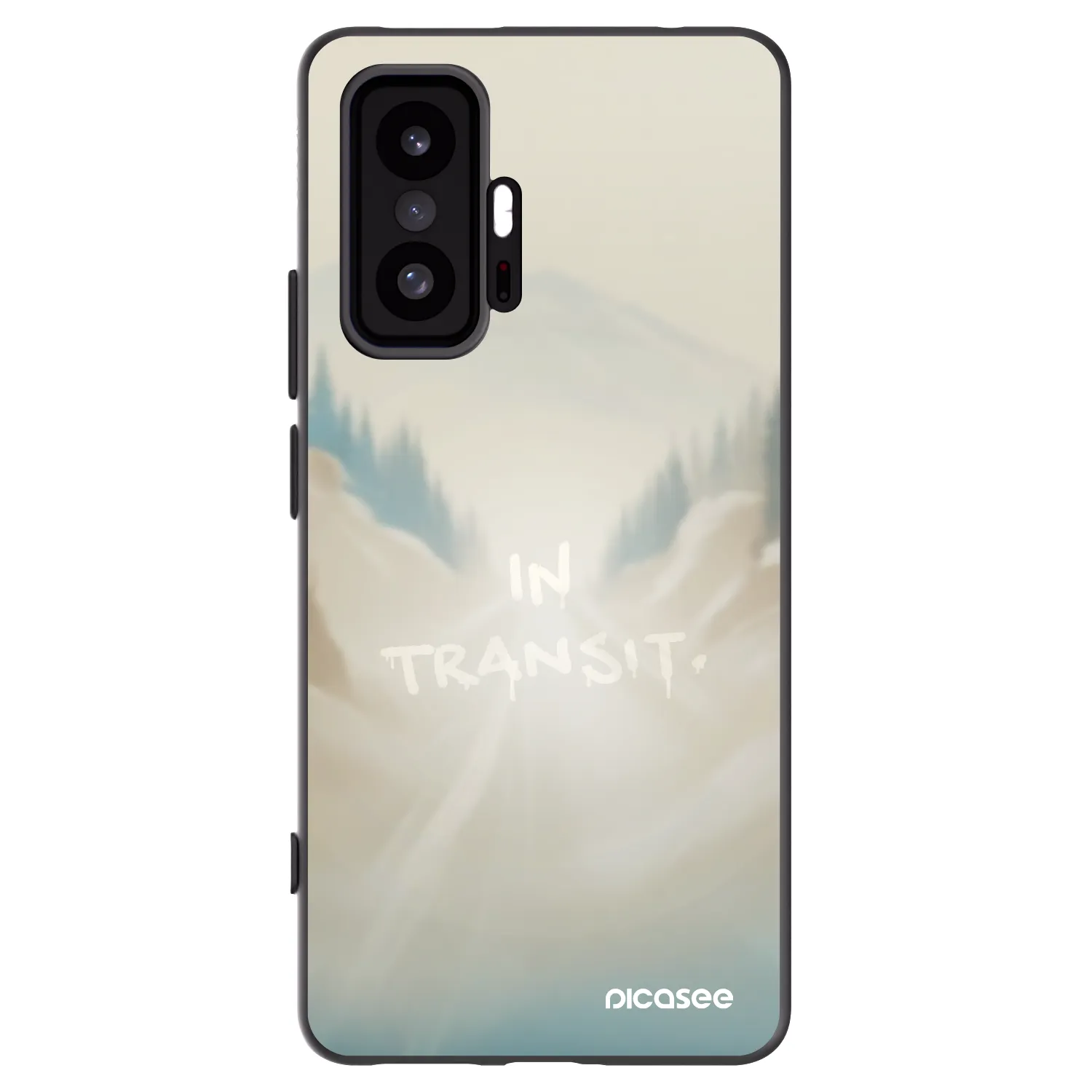 Picasee fekete szilikon tok az alábbi mobiltelefonokra Xiaomi 11T Pro - IN TRANSIT