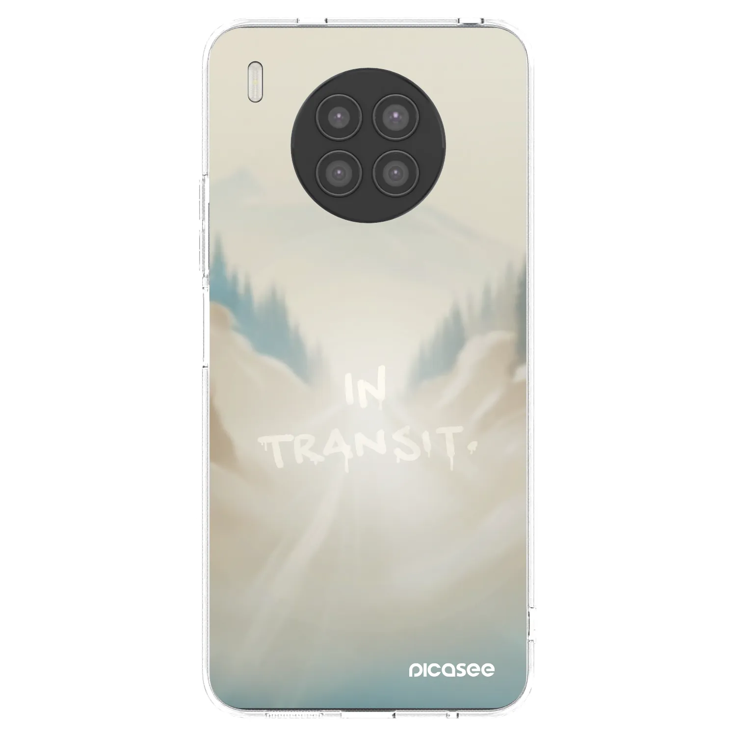 Picasee átlátszó szilikon tok az alábbi mobiltelefonokra Huawei Nova 8i - IN TRANSIT