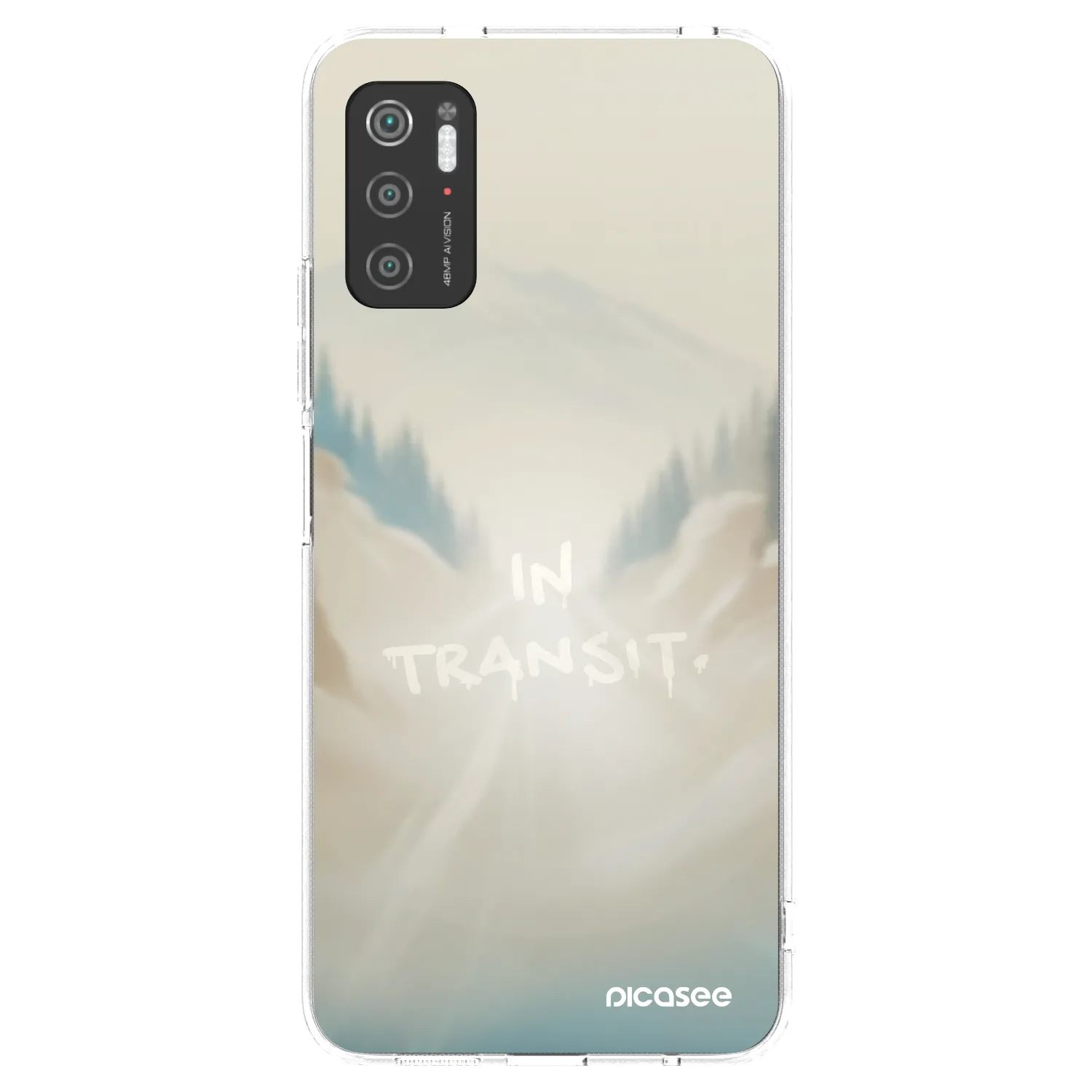 Picasee átlátszó szilikon tok az alábbi mobiltelefonokra Xiaomi Poco M3 Pro 5G - IN TRANSIT