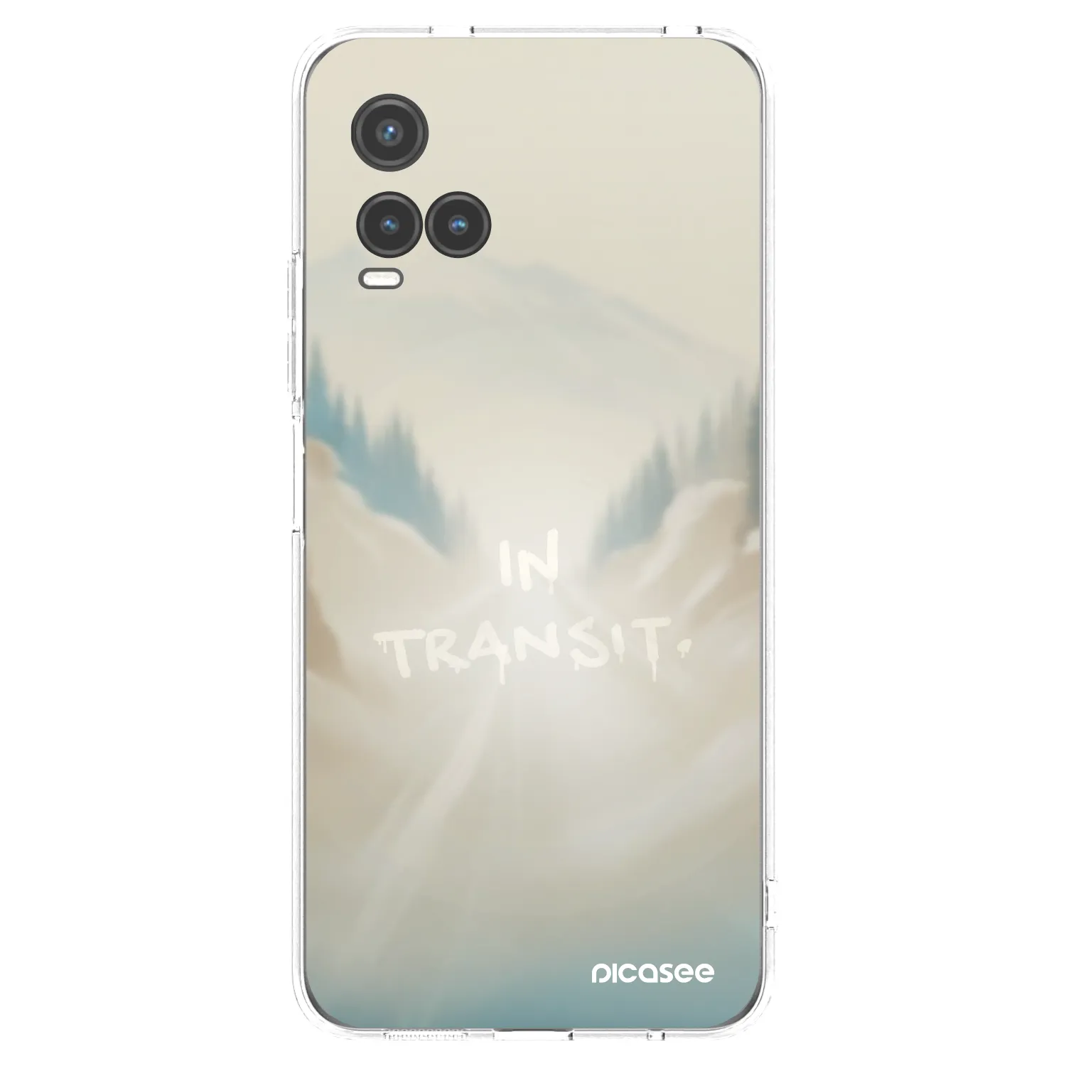 Picasee átlátszó szilikon tok az alábbi mobiltelefonokra Vivo Y33s - IN TRANSIT