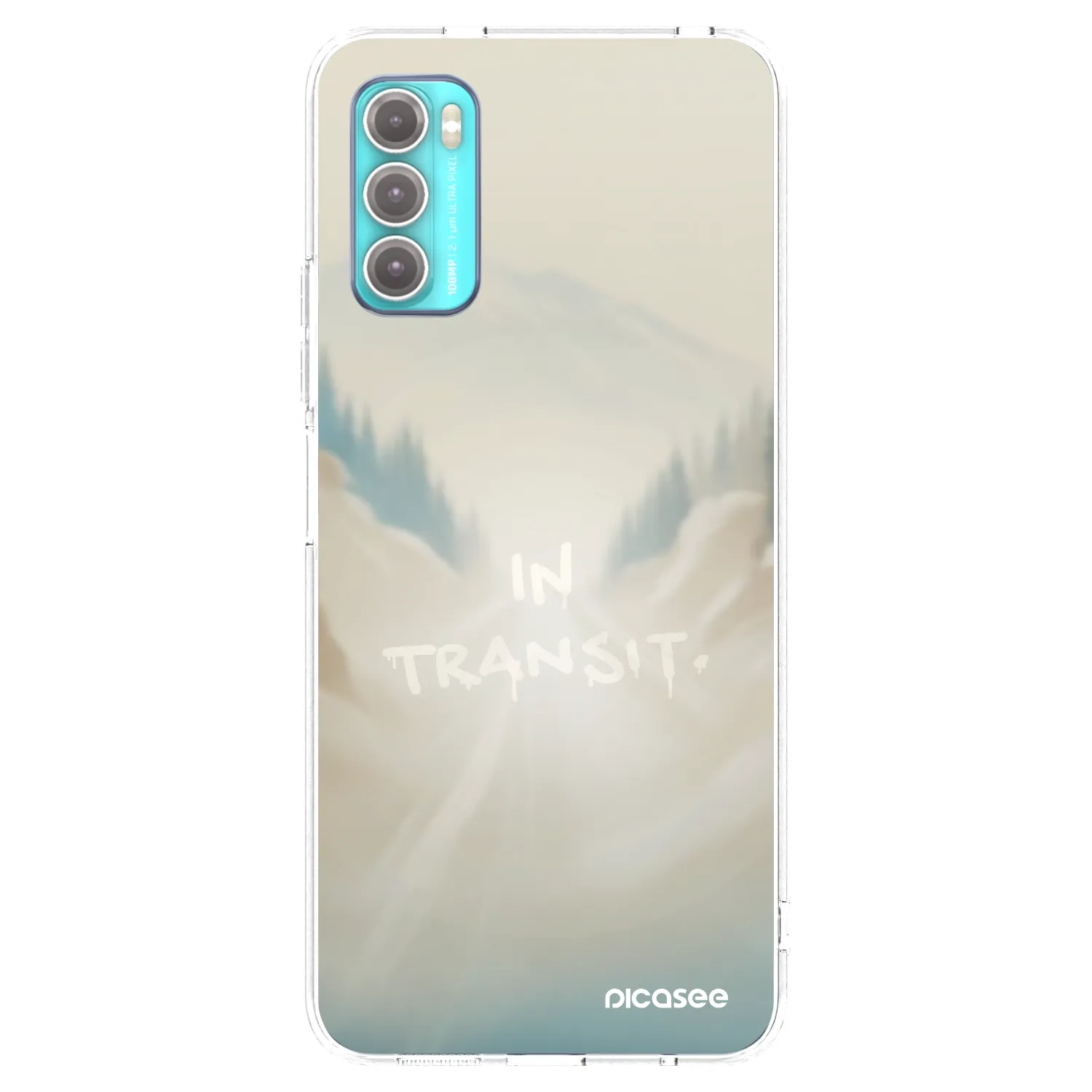 Picasee átlátszó szilikon tok az alábbi mobiltelefonokra Motorola Moto G60 - IN TRANSIT