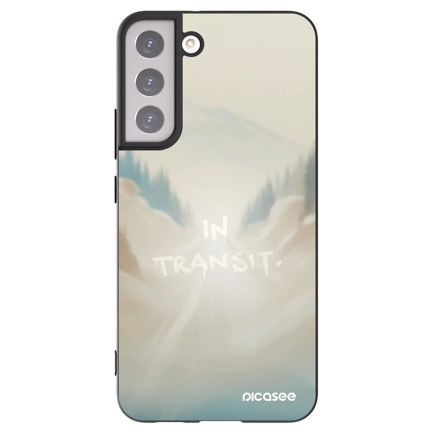 Picasee fekete szilikon tok az alábbi mobiltelefonokra Samsung Galaxy S22+ 5G - IN TRANSIT