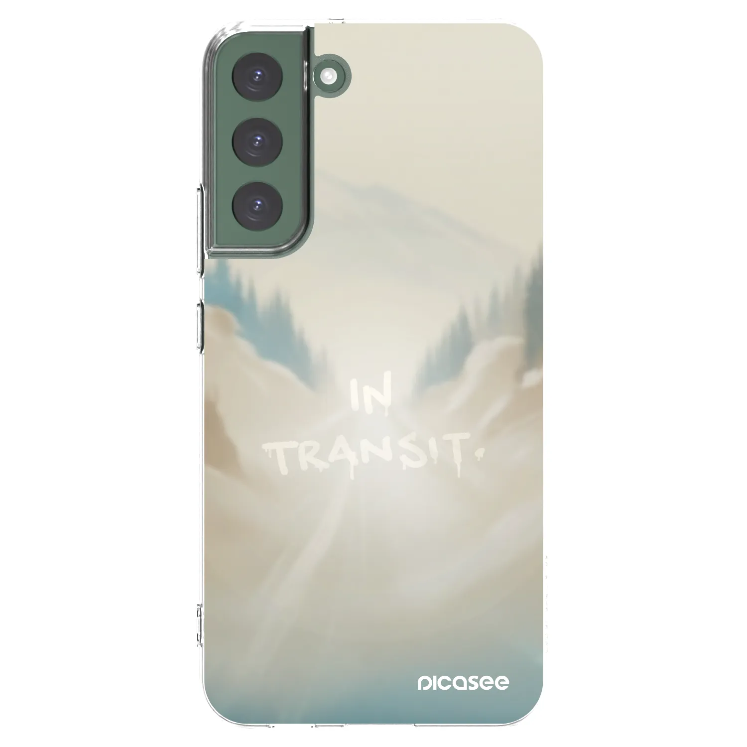 Picasee átlátszó szilikon tok az alábbi mobiltelefonokra Samsung Galaxy S22+ 5G - IN TRANSIT