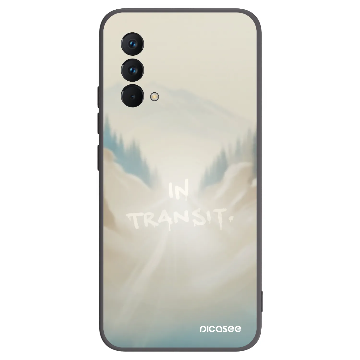 Picasee fekete szilikon tok az alábbi mobiltelefonokra Realme GT Master Edition 5G - IN TRANSIT