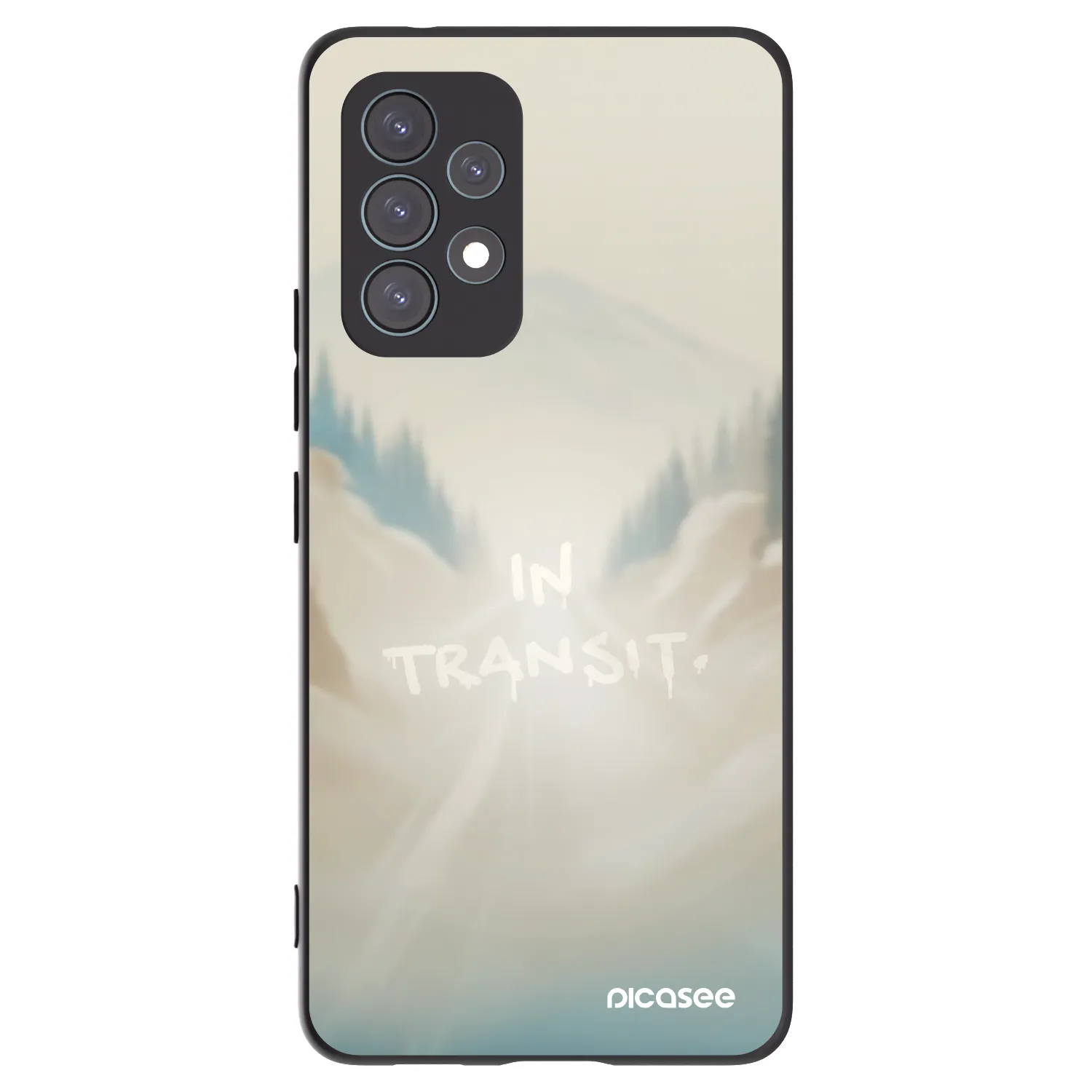 Picasee fekete szilikon tok az alábbi mobiltelefonokra Samsung Galaxy A53 5G A536 - IN TRANSIT