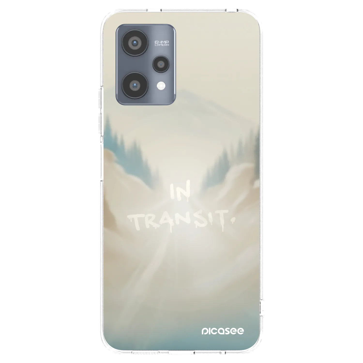 Picasee átlátszó szilikon tok az alábbi mobiltelefonokra Realme 9 Pro 5G - IN TRANSIT