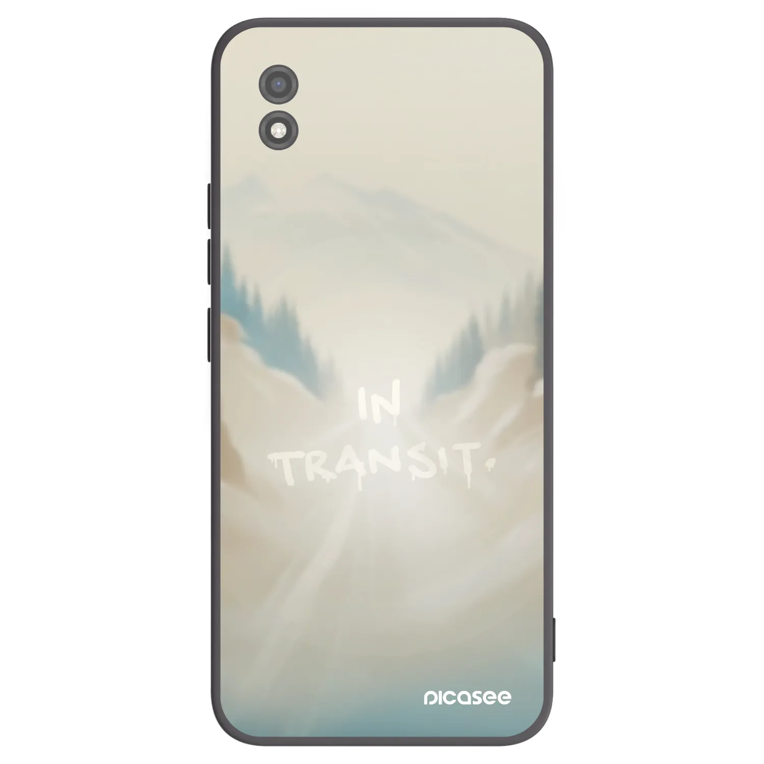 Picasee fekete szilikon tok az alábbi mobiltelefonokra Realme C11 (2021) - IN TRANSIT