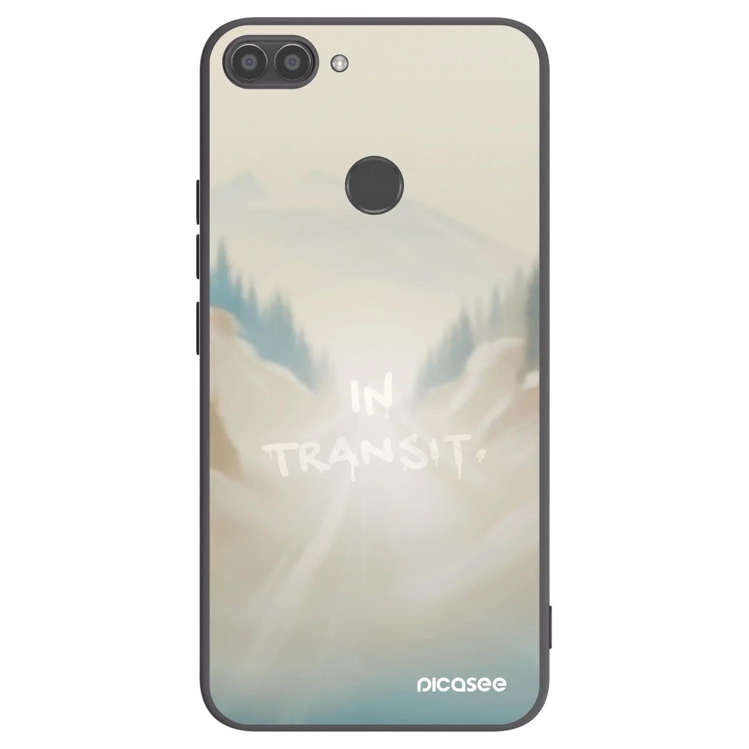 Picasee fekete szilikon tok az alábbi mobiltelefonokra Huawei P Smart - IN TRANSIT