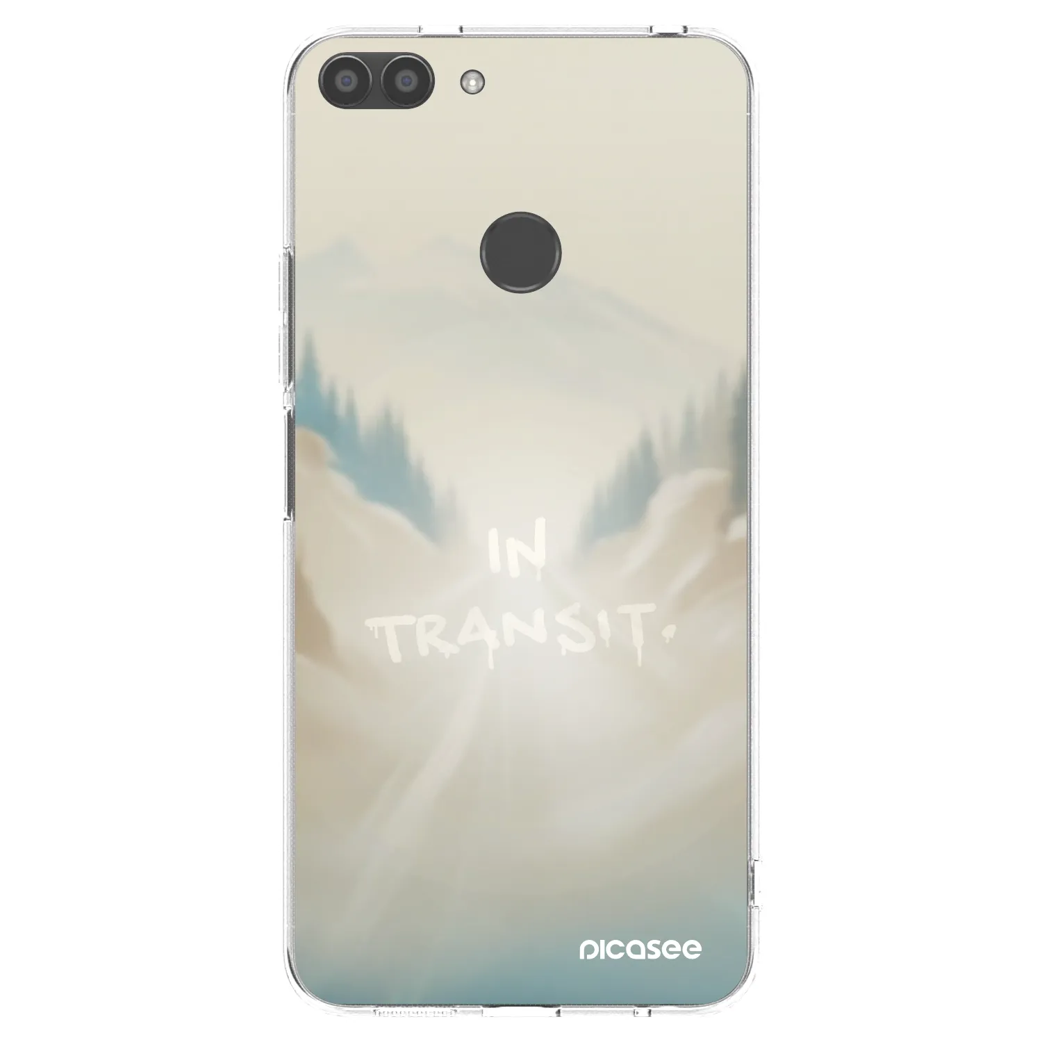 Picasee átlátszó szilikon tok az alábbi mobiltelefonokra Huawei P Smart - IN TRANSIT