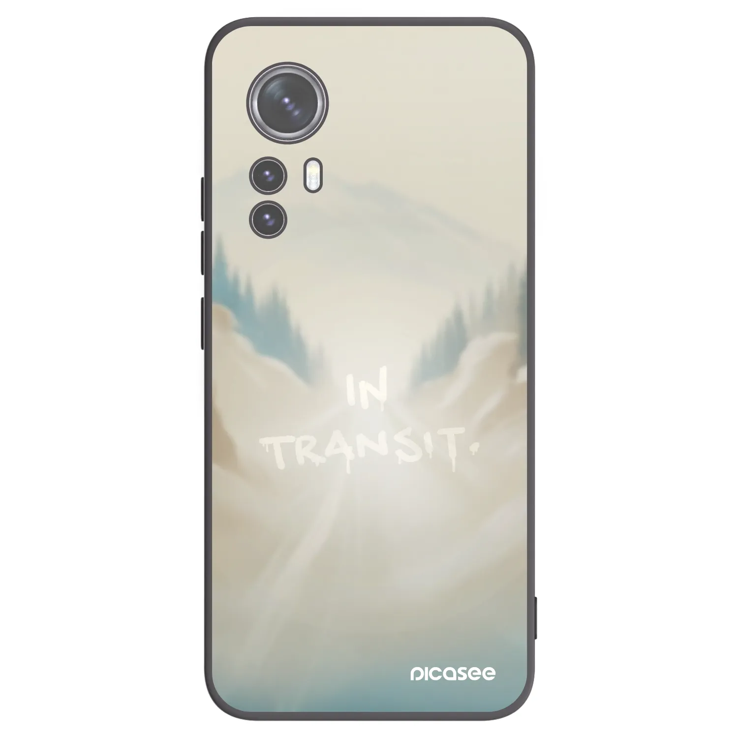 Picasee fekete szilikon tok az alábbi mobiltelefonokra Xiaomi 12X - IN TRANSIT