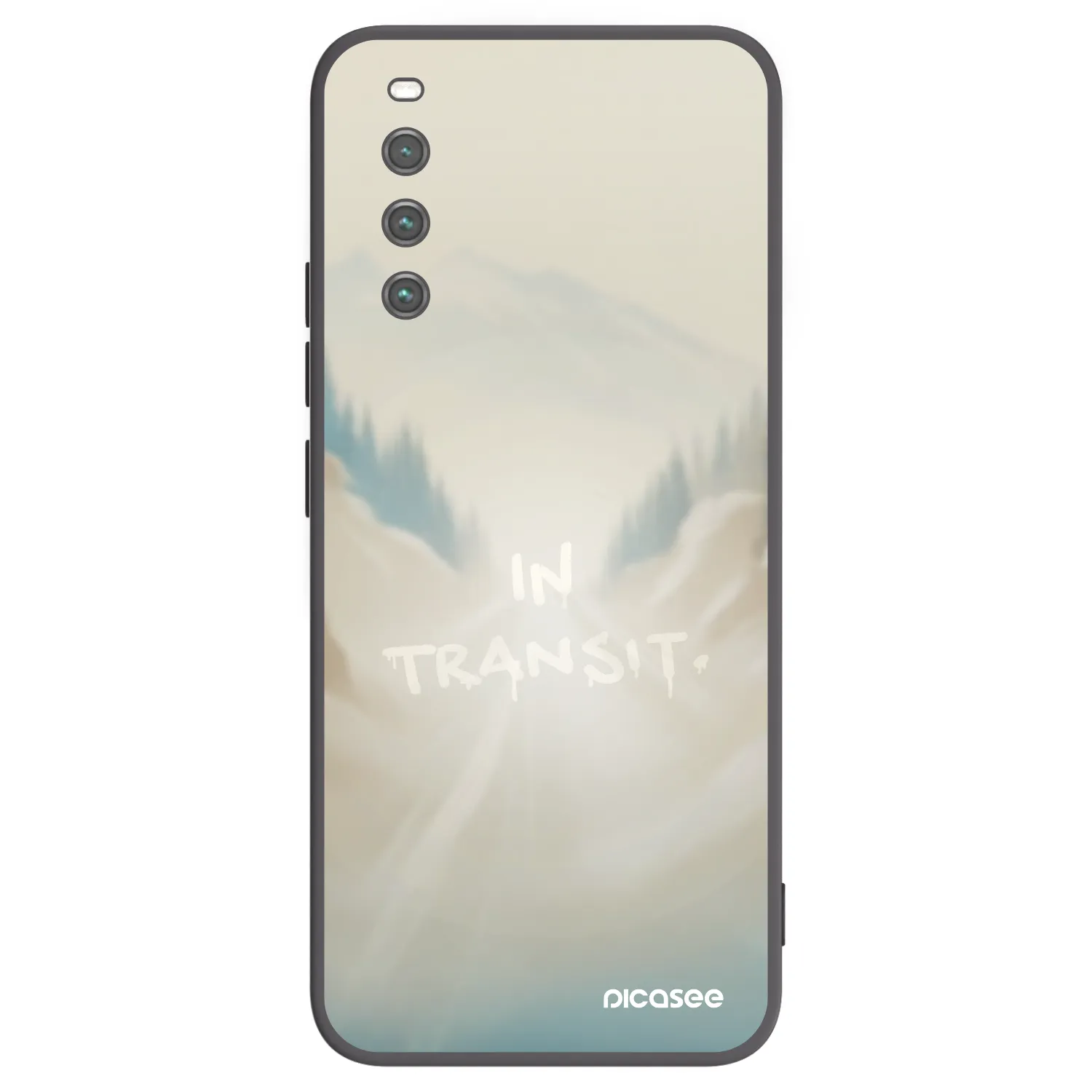 Picasee fekete szilikon tok az alábbi mobiltelefonokra Sony Xperia 10 IV 5G - IN TRANSIT