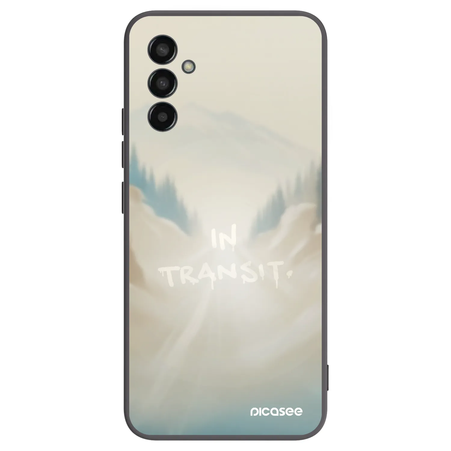 Picasee fekete szilikon tok az alábbi mobiltelefonokra Samsung Galaxy M13 M135F - IN TRANSIT
