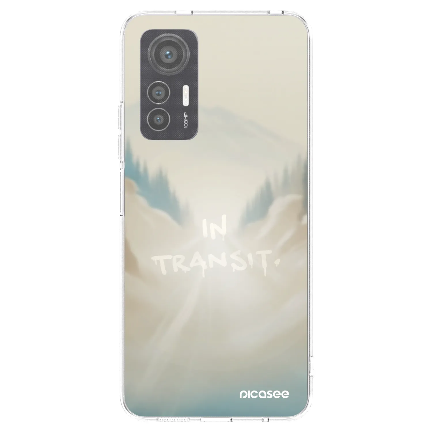 Picasee átlátszó szilikon tok az alábbi mobiltelefonokra Xiaomi 12 Lite - IN TRANSIT