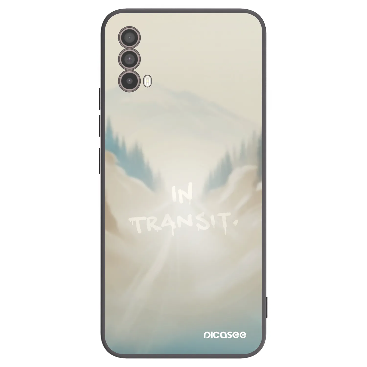 Picasee fekete szilikon tok az alábbi mobiltelefonokra Motorola Moto E40 - IN TRANSIT