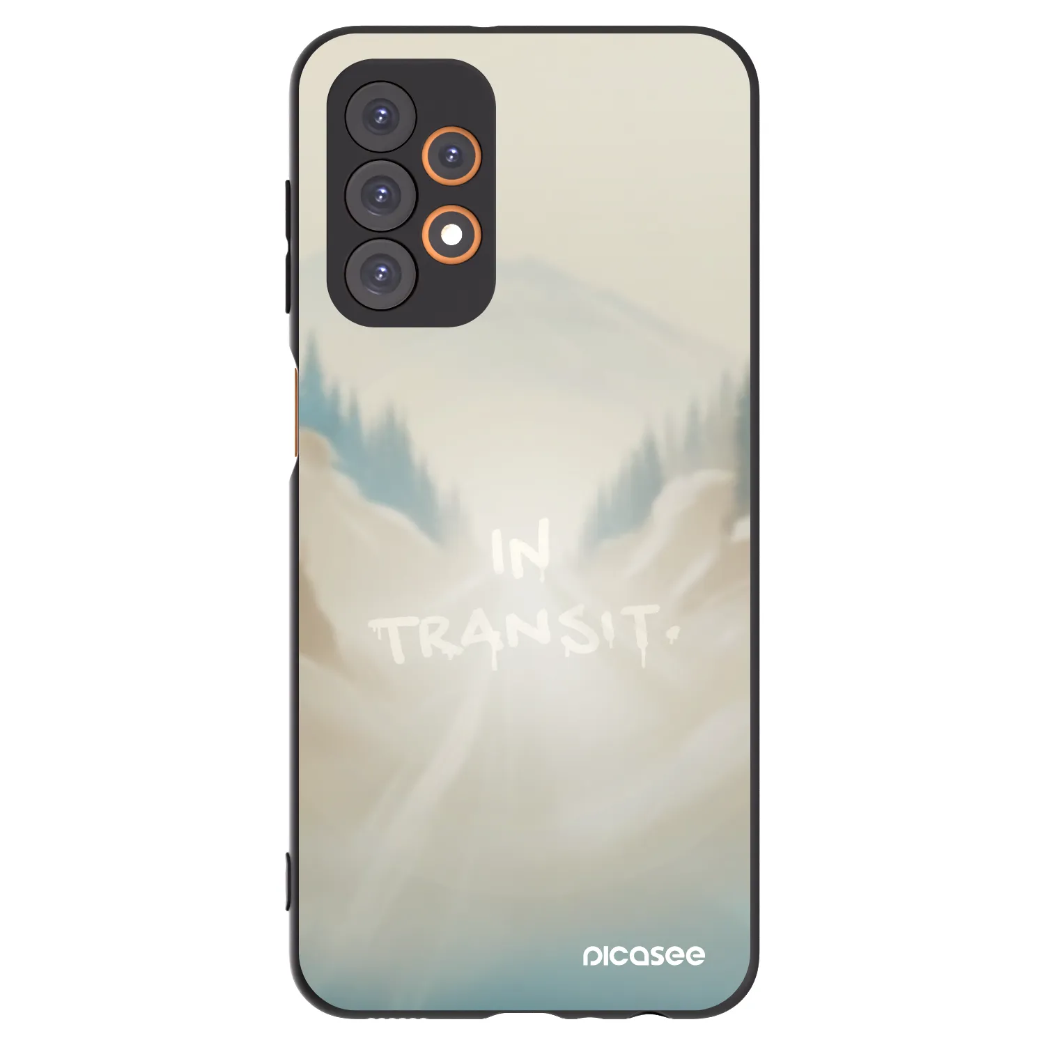 Picasee fekete szilikon tok az alábbi mobiltelefonokra Samsung Galaxy A23 A236B 5G - IN TRANSIT
