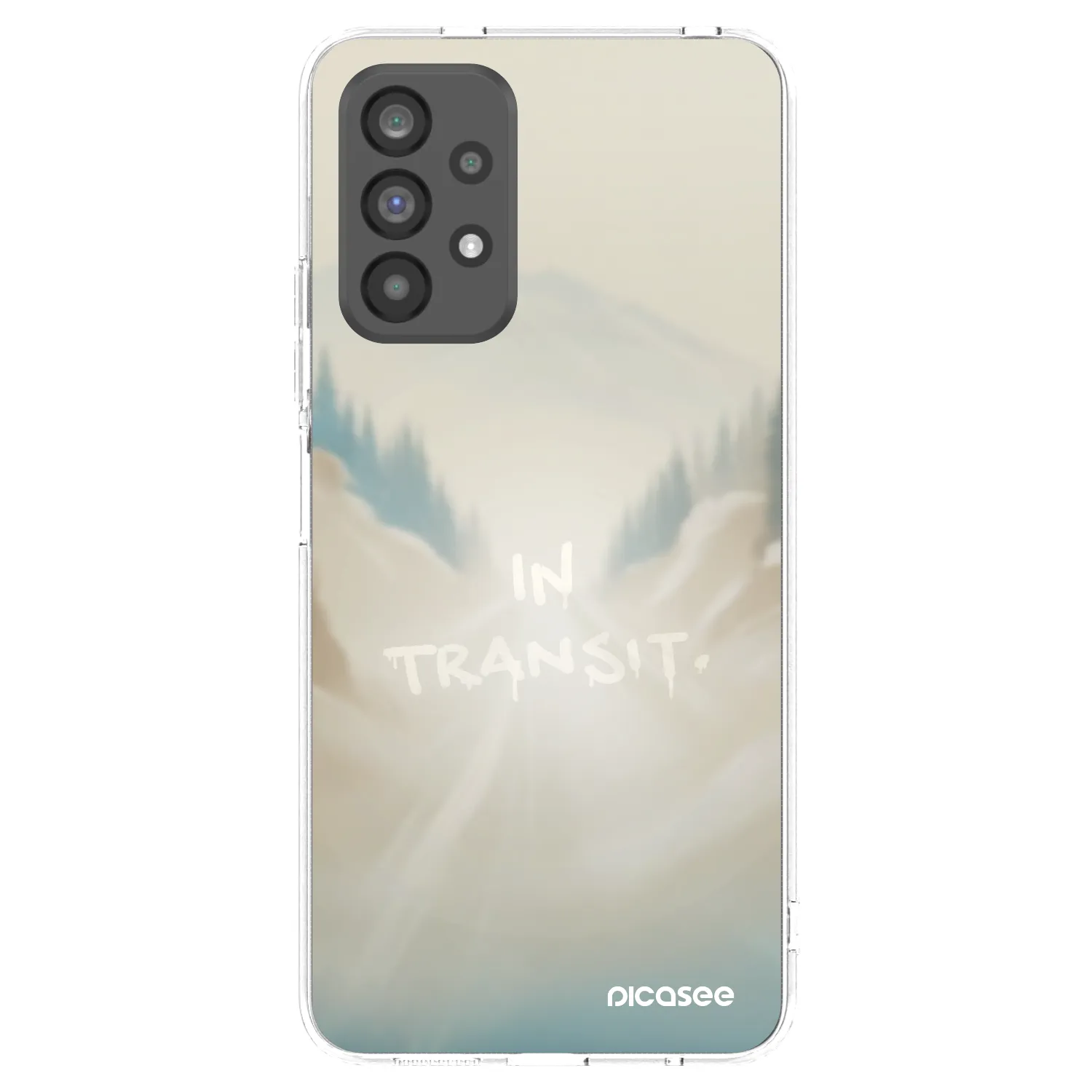 Picasee átlátszó szilikon tok az alábbi mobiltelefonokra Samsung Galaxy A73 5G - IN TRANSIT