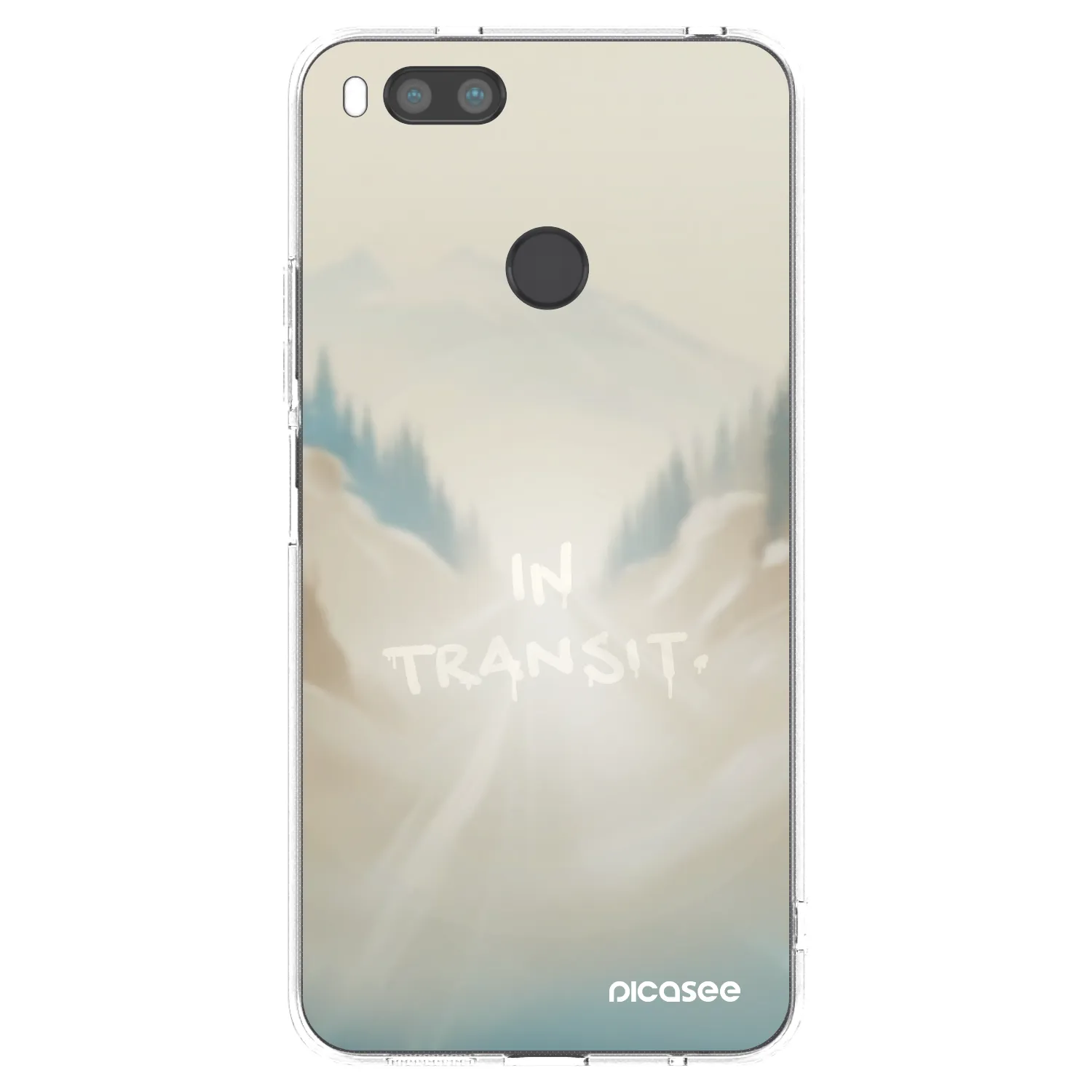 Picasee átlátszó szilikon tok az alábbi mobiltelefonokra Xiaomi Redmi A1 - IN TRANSIT