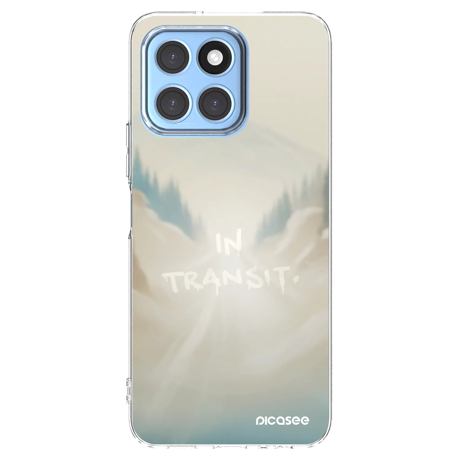 Picasee átlátszó szilikon tok az alábbi mobiltelefonokra Honor X8 5G - IN TRANSIT