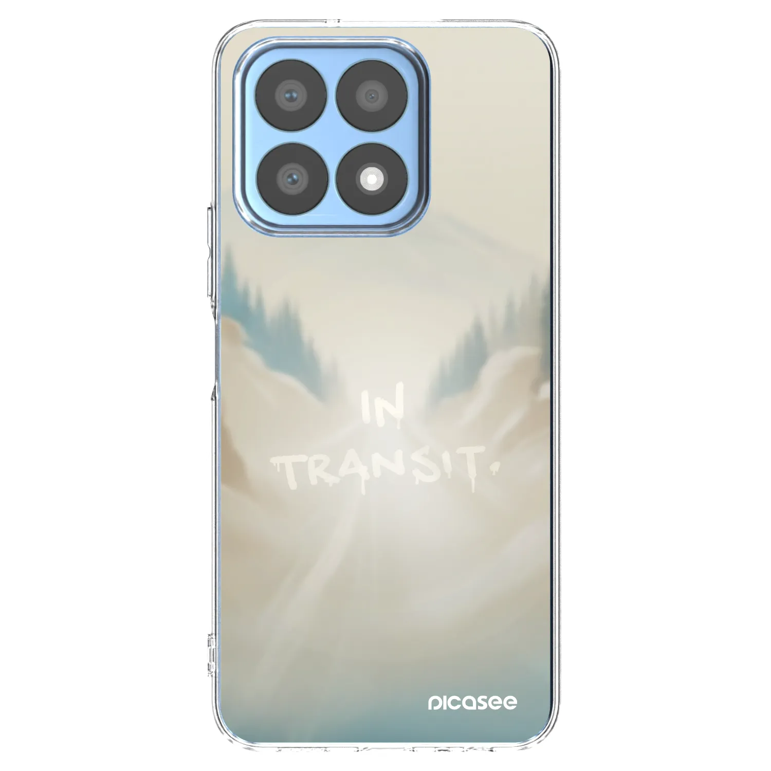 Picasee átlátszó szilikon tok az alábbi mobiltelefonokra Honor X8a - IN TRANSIT