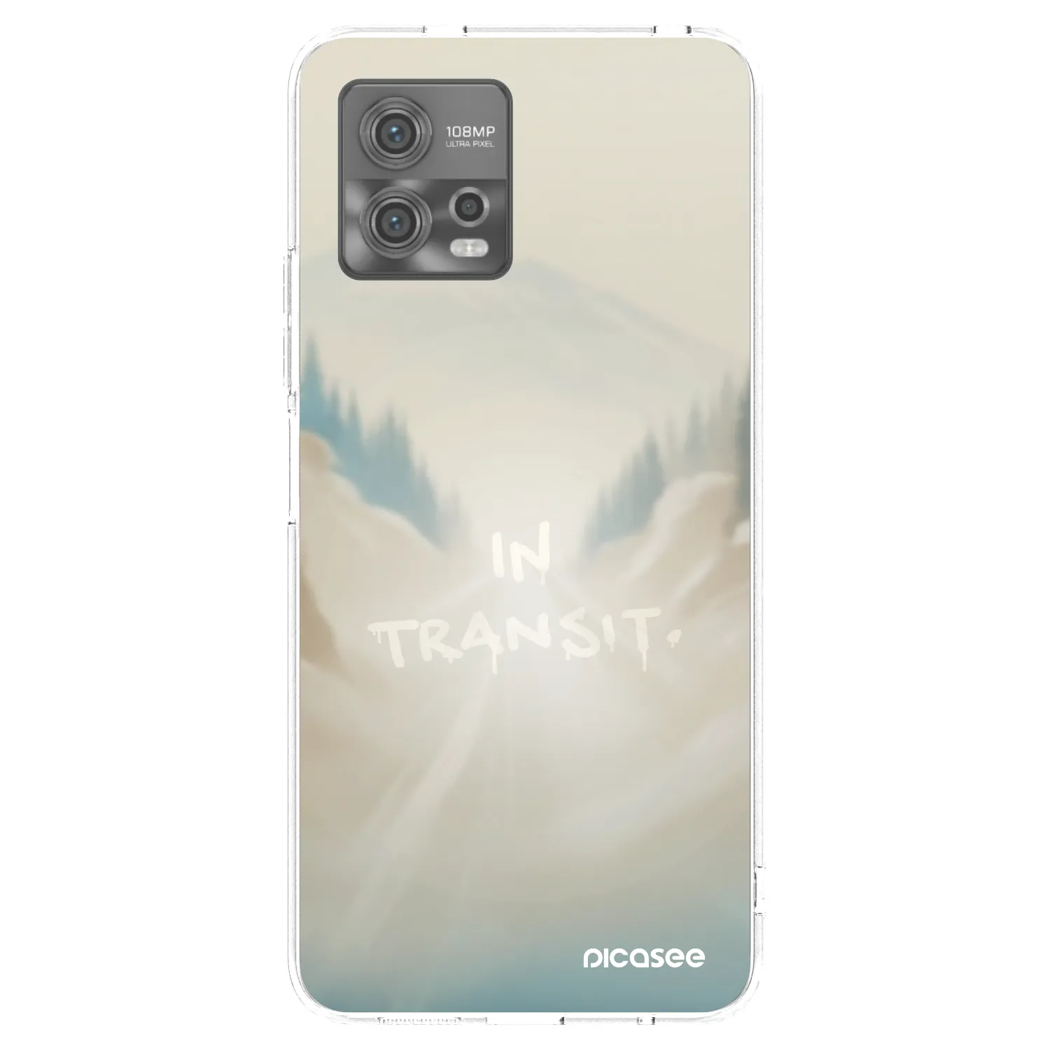 Picasee átlátszó szilikon tok az alábbi mobiltelefonokra Motorola Moto G72 - IN TRANSIT
