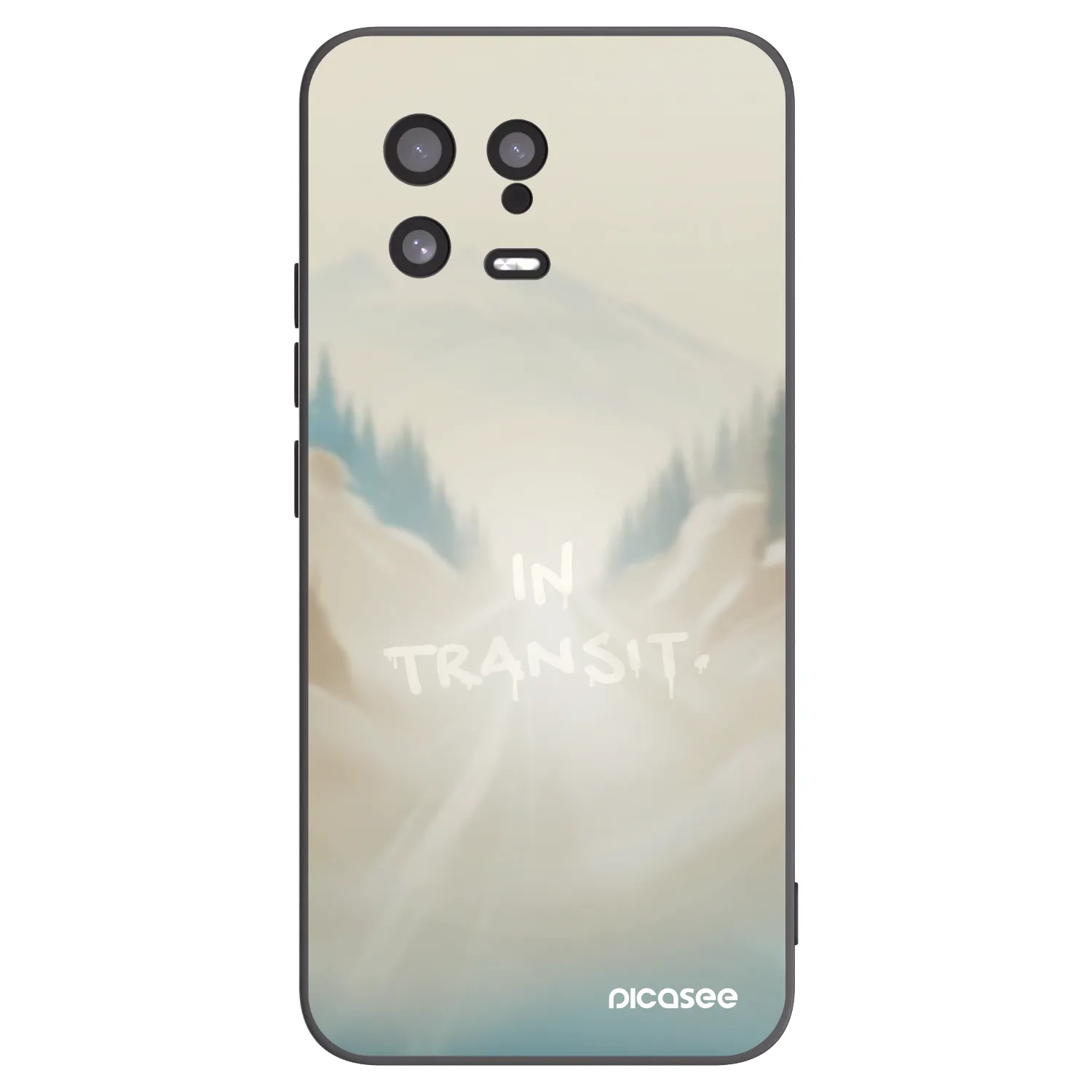 Picasee fekete szilikon tok az alábbi mobiltelefonokra Xiaomi 13 - IN TRANSIT