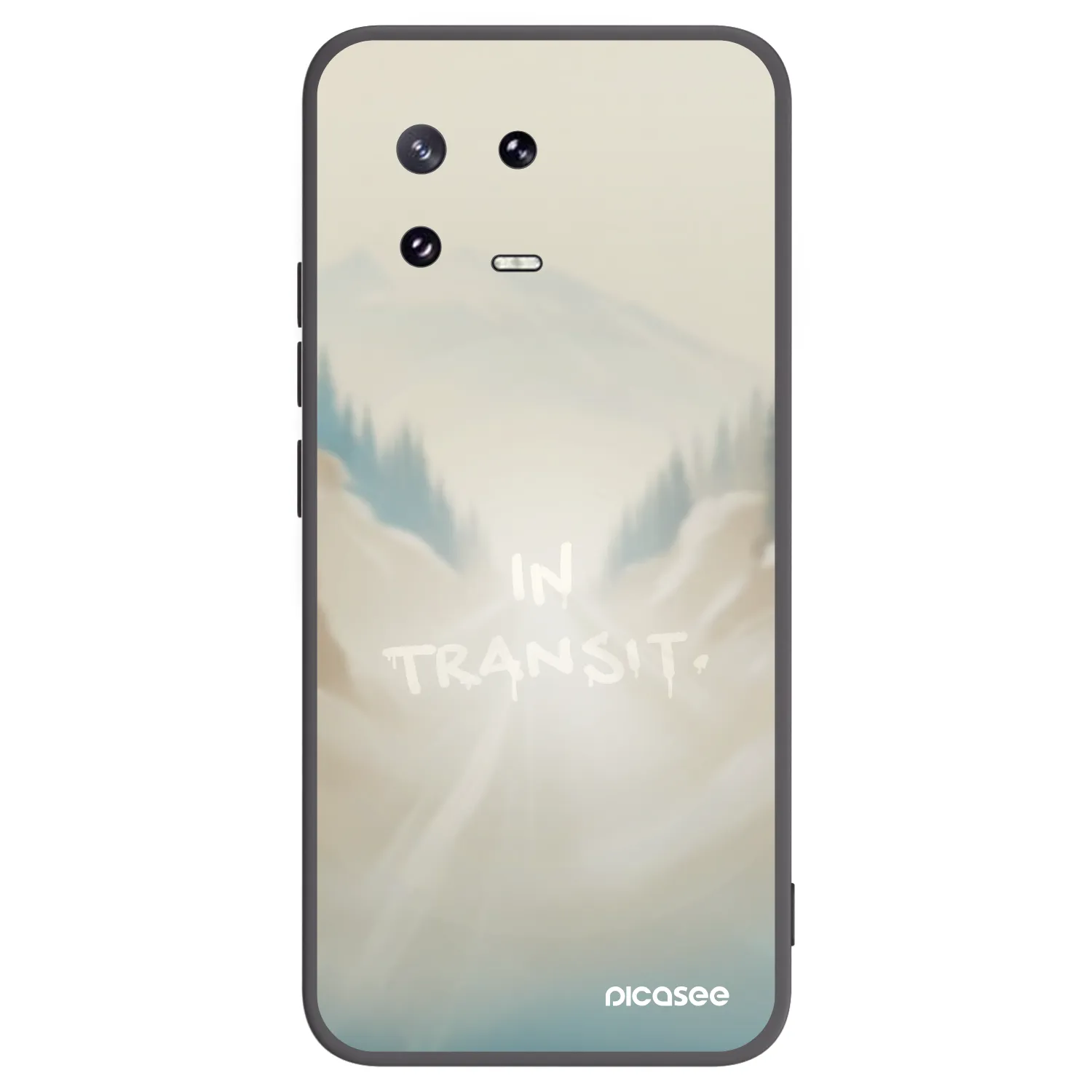 Picasee fekete szilikon tok az alábbi mobiltelefonokra Xiaomi 13 Pro - IN TRANSIT