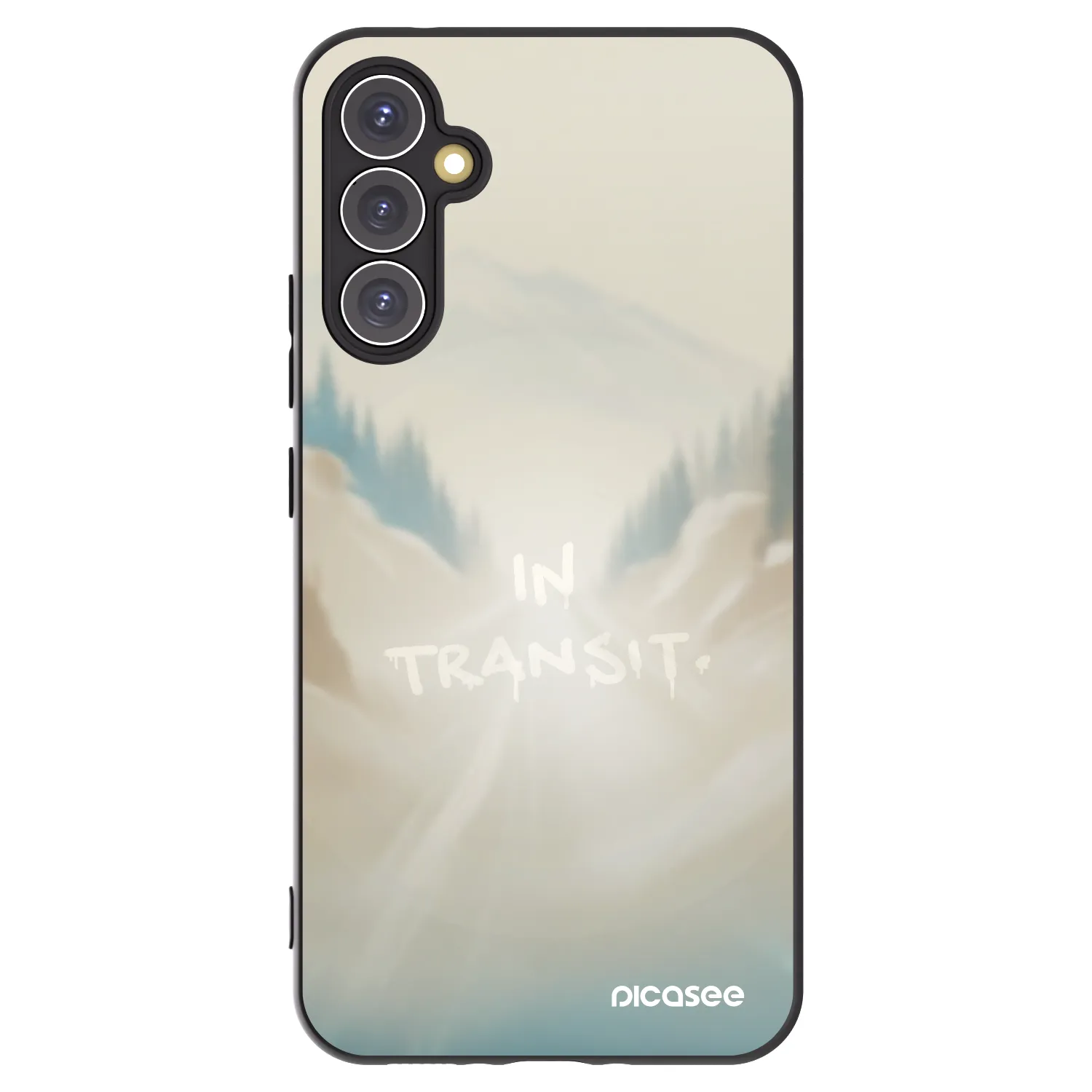 Picasee fekete szilikon tok az alábbi mobiltelefonokra Samsung Galaxy A34 5G A346B - IN TRANSIT