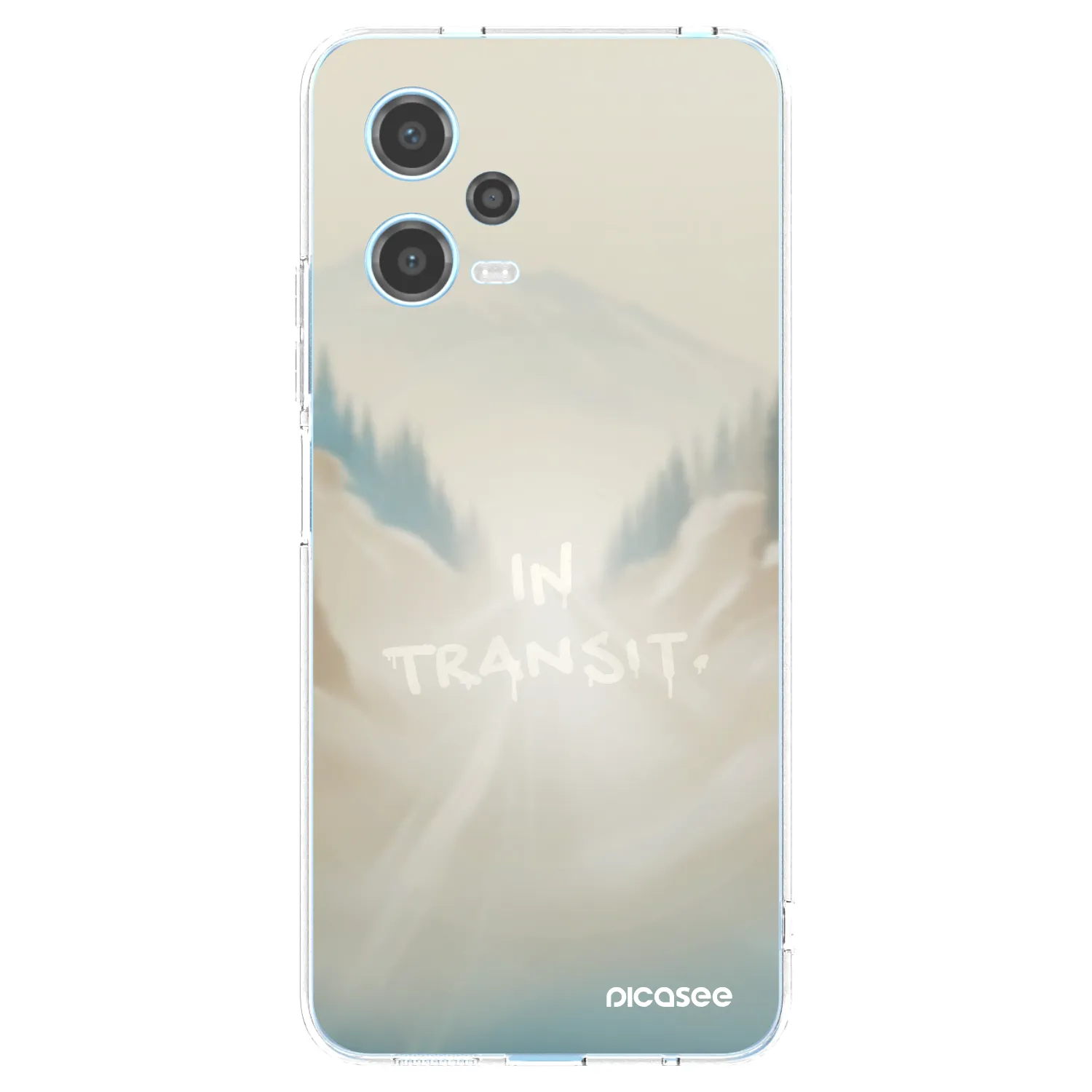 Picasee átlátszó szilikon tok az alábbi mobiltelefonokra Xiaomi Redmi Note 12 5G - IN TRANSIT