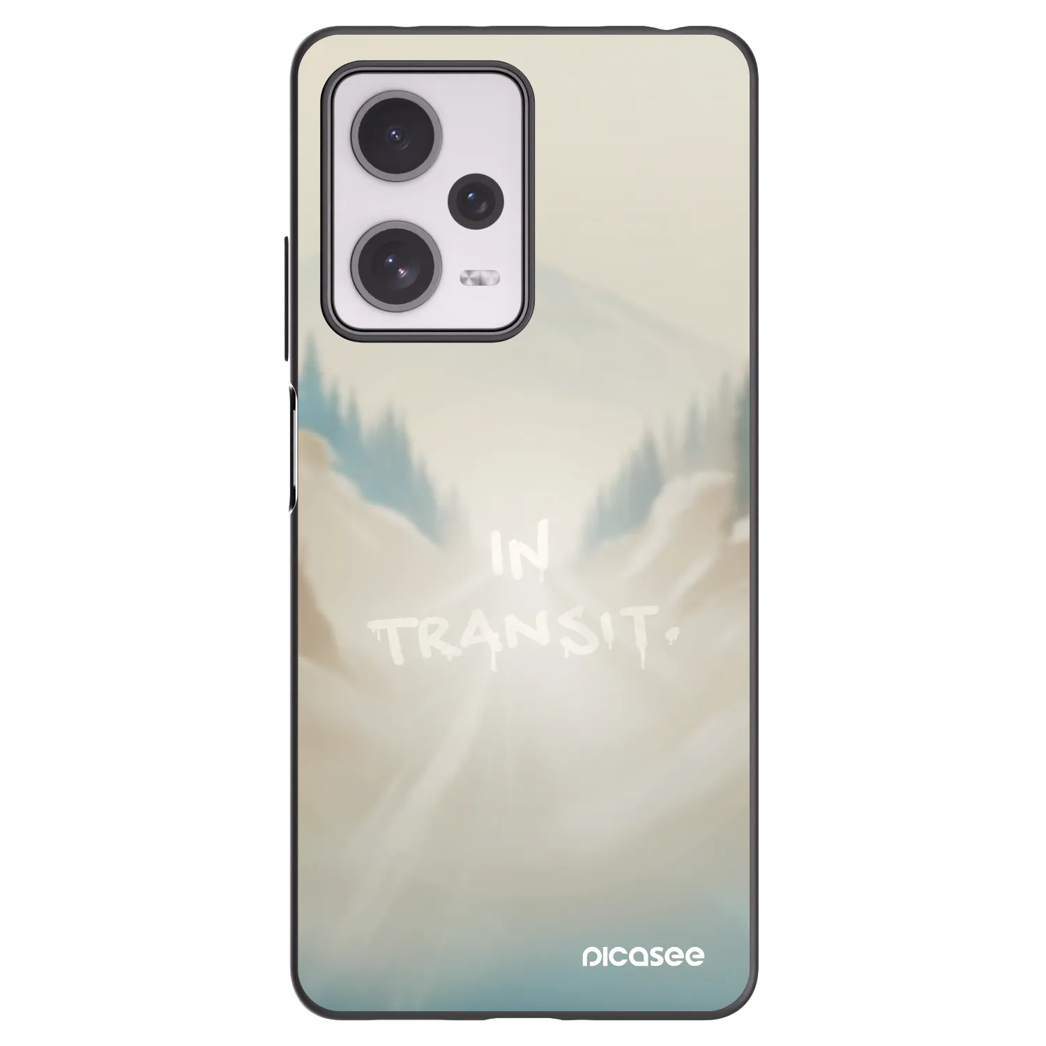 Picasee fekete szilikon tok az alábbi mobiltelefonokra Xiaomi Redmi Note 12 Pro+ 5G - IN TRANSIT