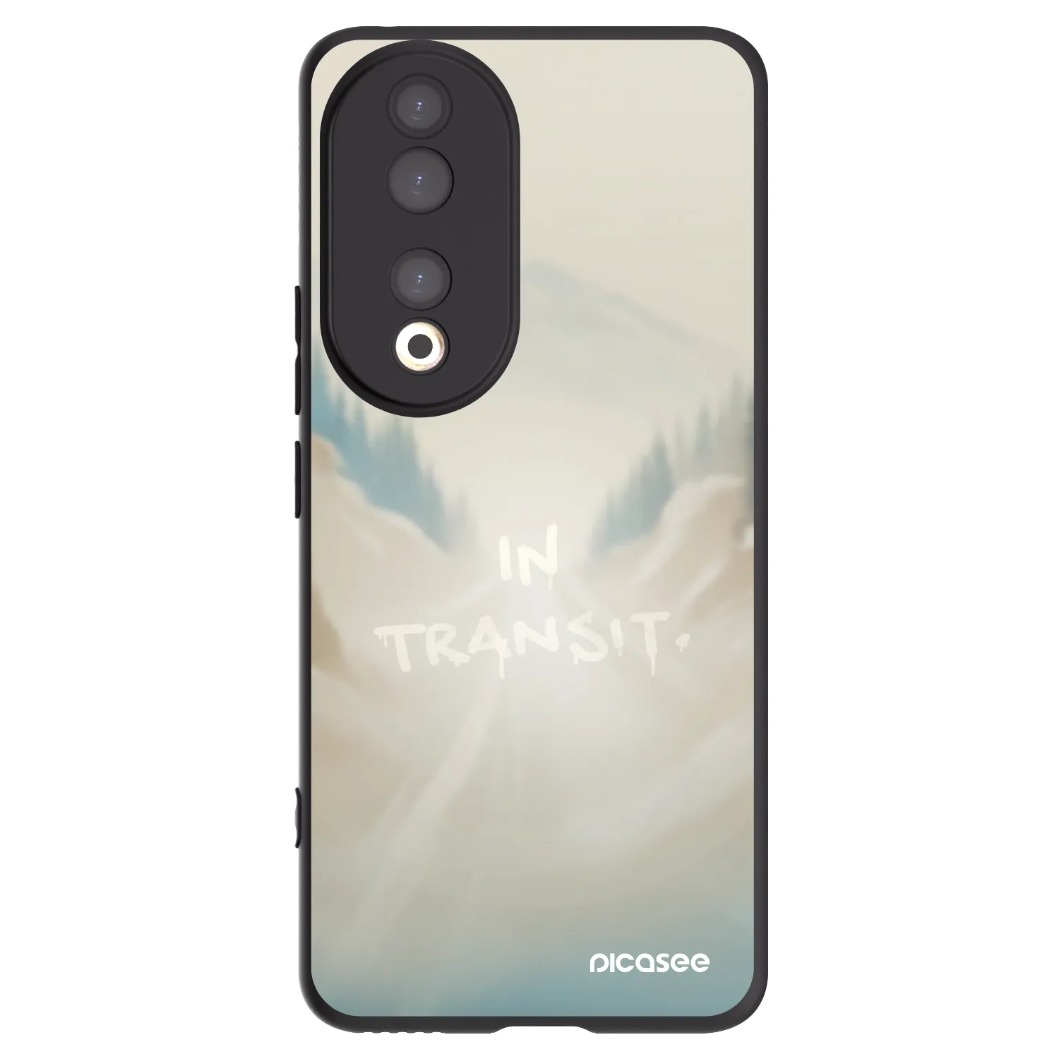 Picasee fekete szilikon tok az alábbi mobiltelefonokra Honor 90 5G - IN TRANSIT