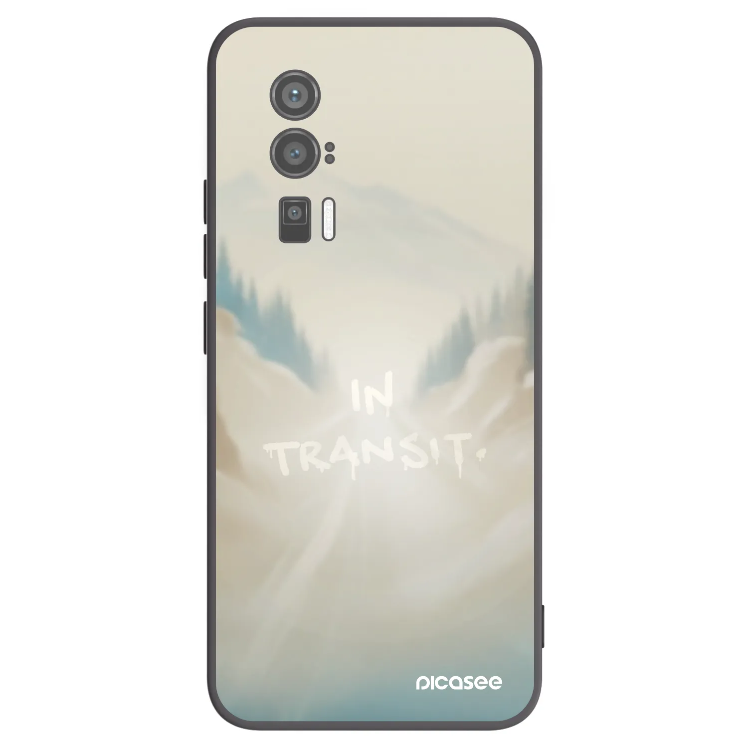Picasee fekete szilikon tok az alábbi mobiltelefonokra Xiaomi Poco F5 Pro 5G - IN TRANSIT