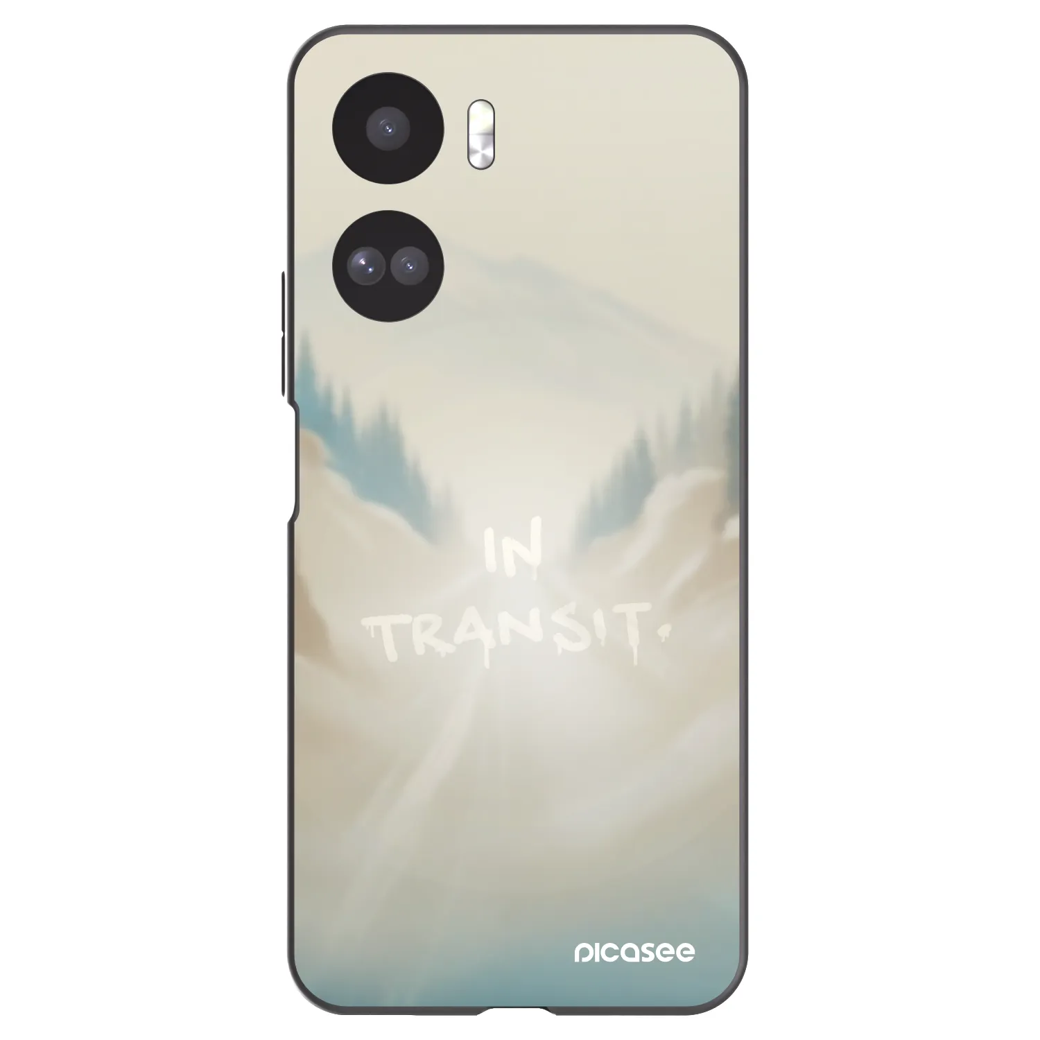 Picasee fekete szilikon tok az alábbi mobiltelefonokra Honor 90 Lite 5G - IN TRANSIT