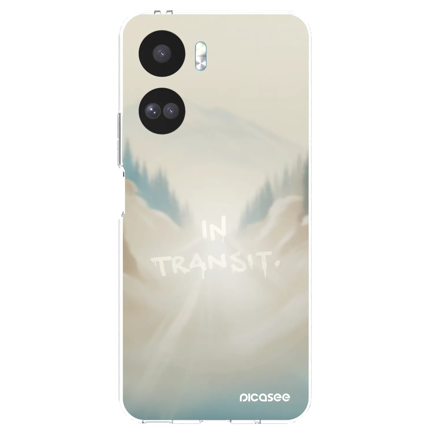 Picasee átlátszó szilikon tok az alábbi mobiltelefonokra Honor 90 Lite 5G - IN TRANSIT